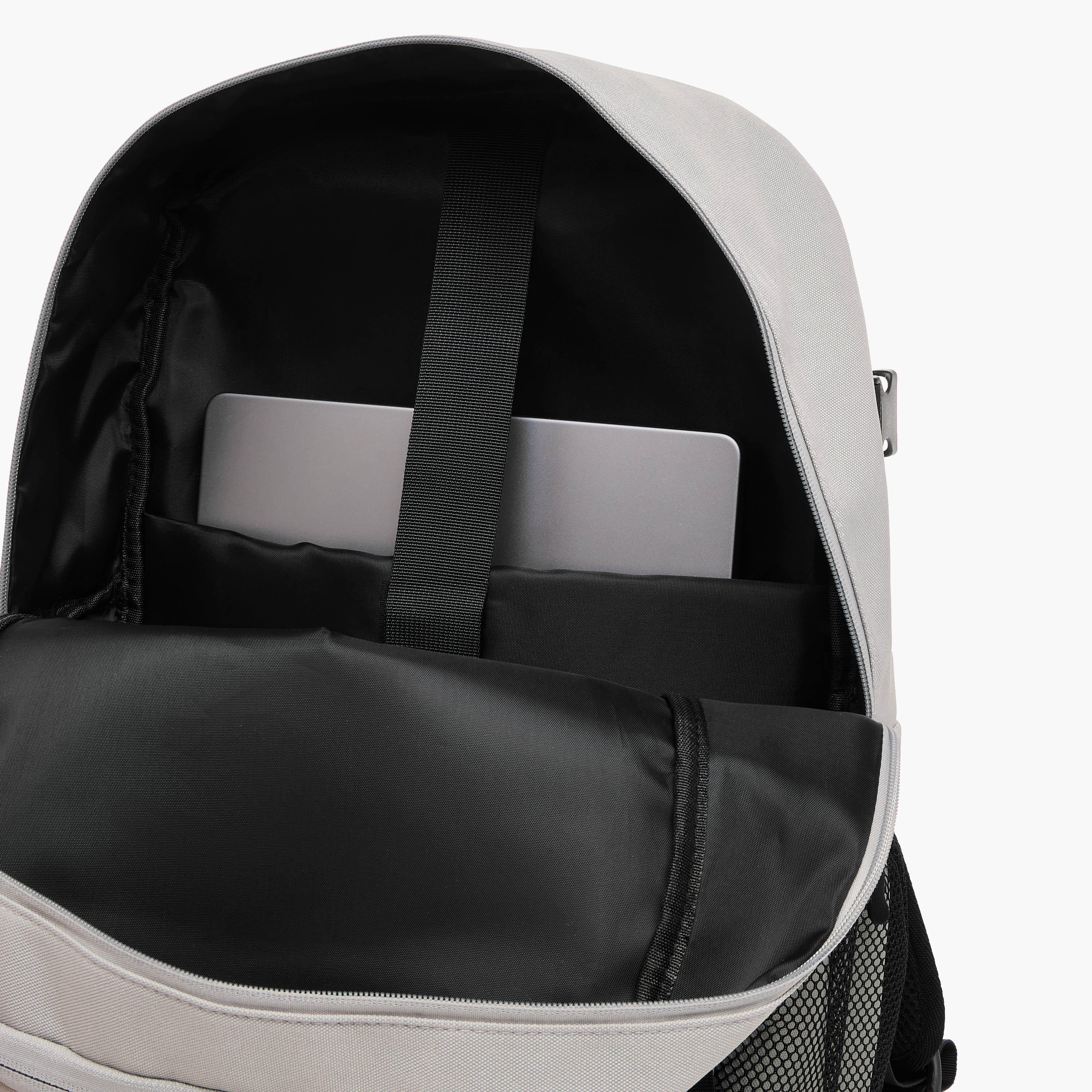Lee Cooper Textured Backpack with Adjustable Straps and Zip Closure - 33x16x46 cm-men-bags-image-9