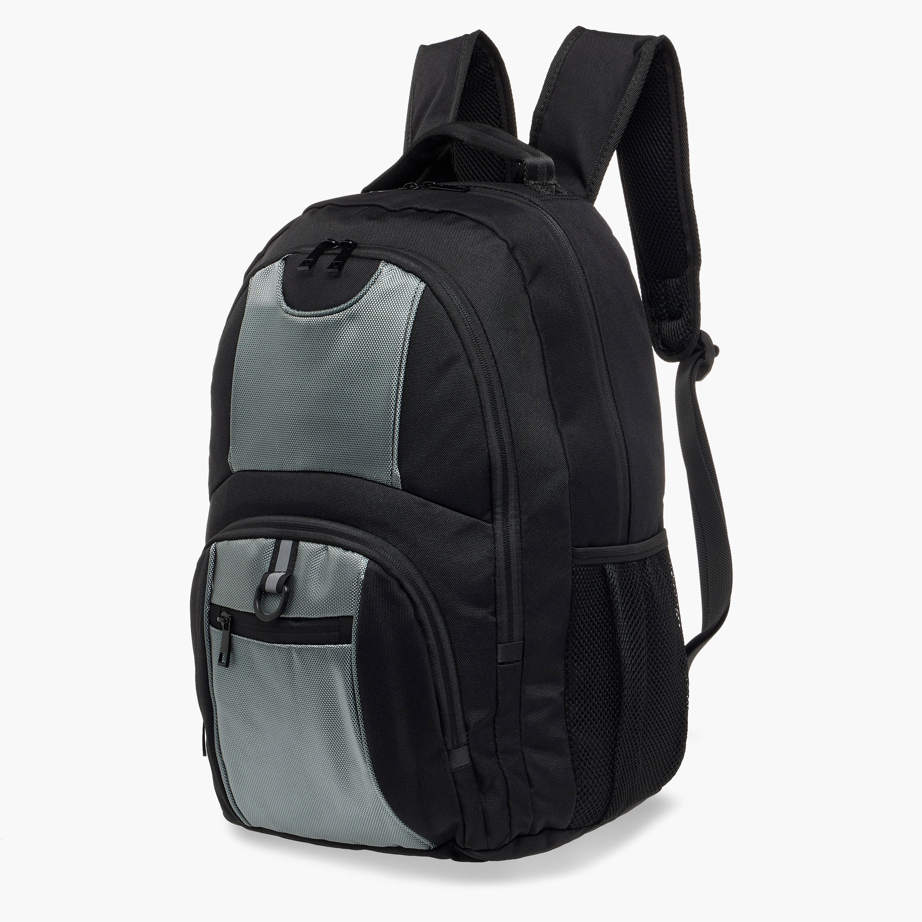 Multi-Pocket Backpack Bag with Adjustable Shoulder Strap and Zip Closure - 33x16x46 cm-men-bags-image-4