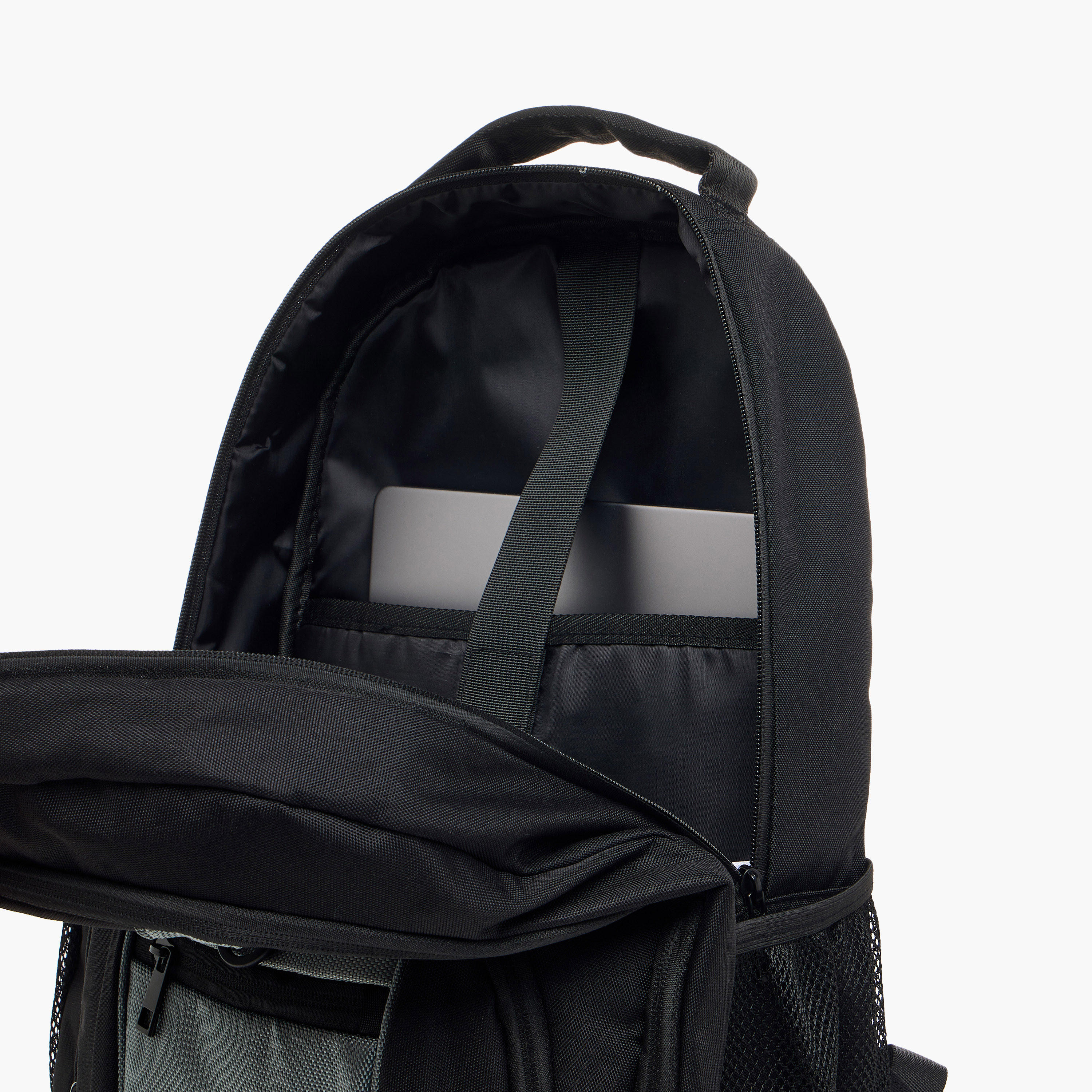شنطة ظهر متعددة الجيوب بحزام كتف قابل للتعديل وسحّاب إغلاق - 33x16x46 سم-men-bags-image-9
