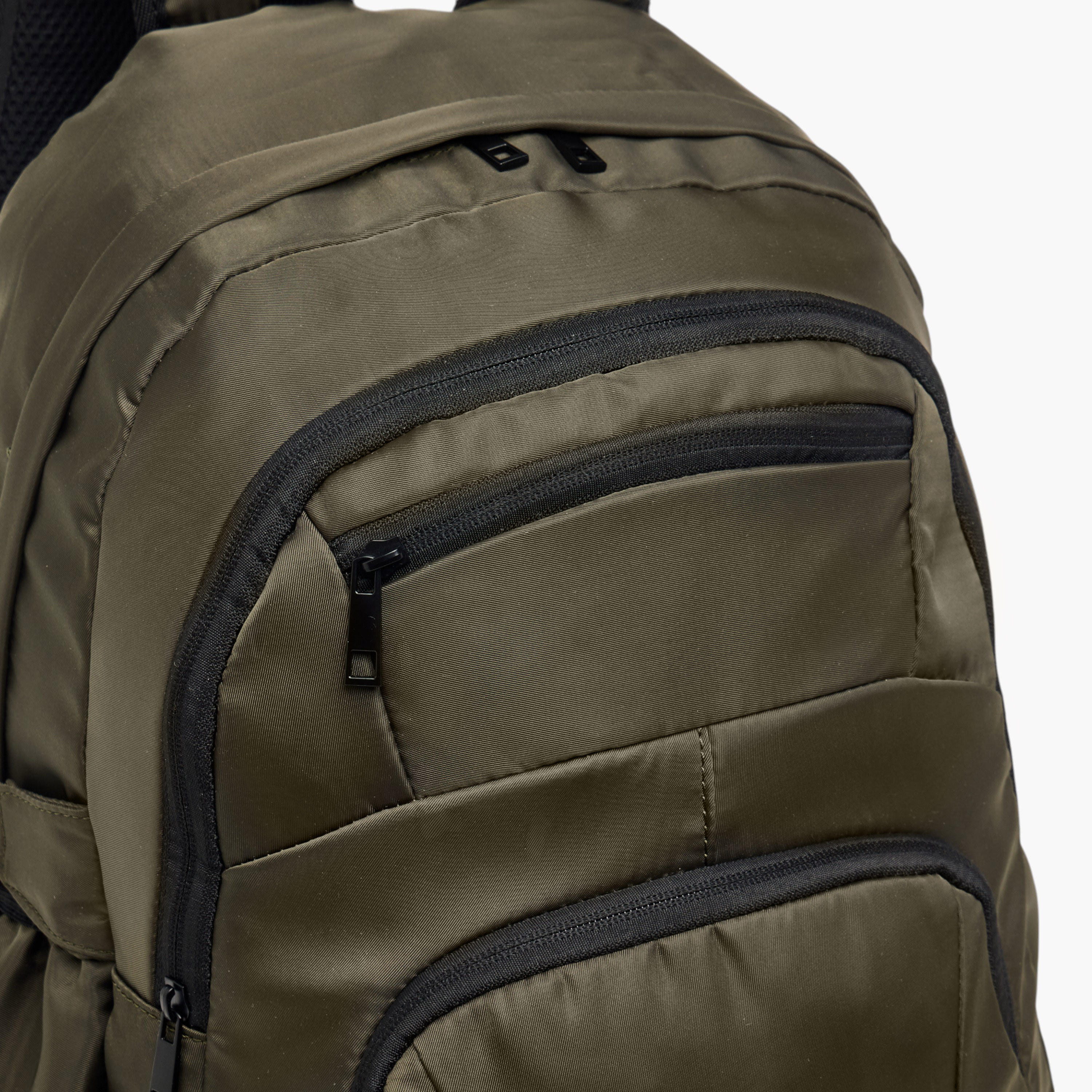 شنطة ظهر بأحزمة قابلة للتعديل وسحّاب إغلاق - 35x17x46 سم-men-bags-image-6