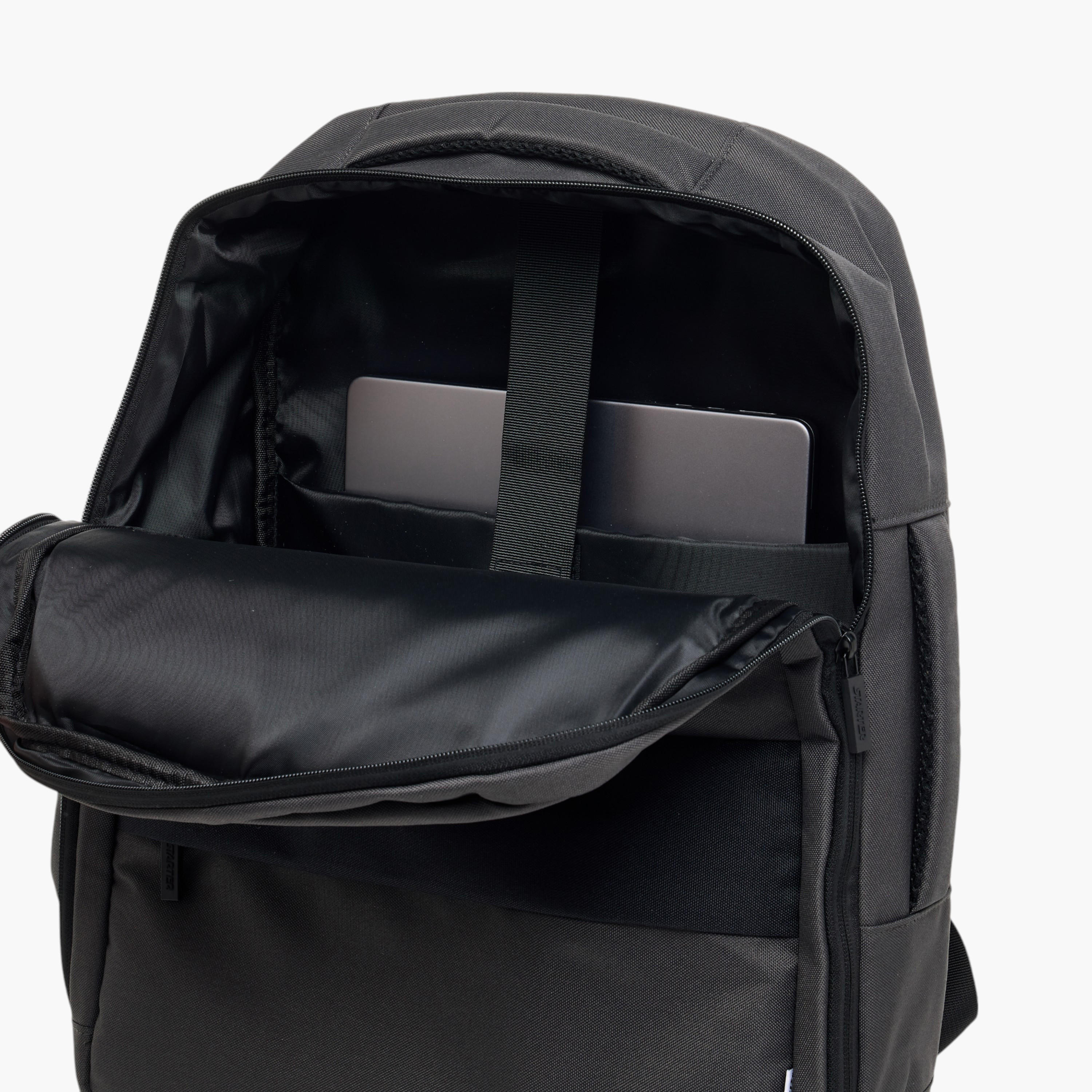شنطة ظهر بارزة الملمس بحمالات قابلة للتعديل وسحاب إغلاق من ستارتر-men-bags-image-8