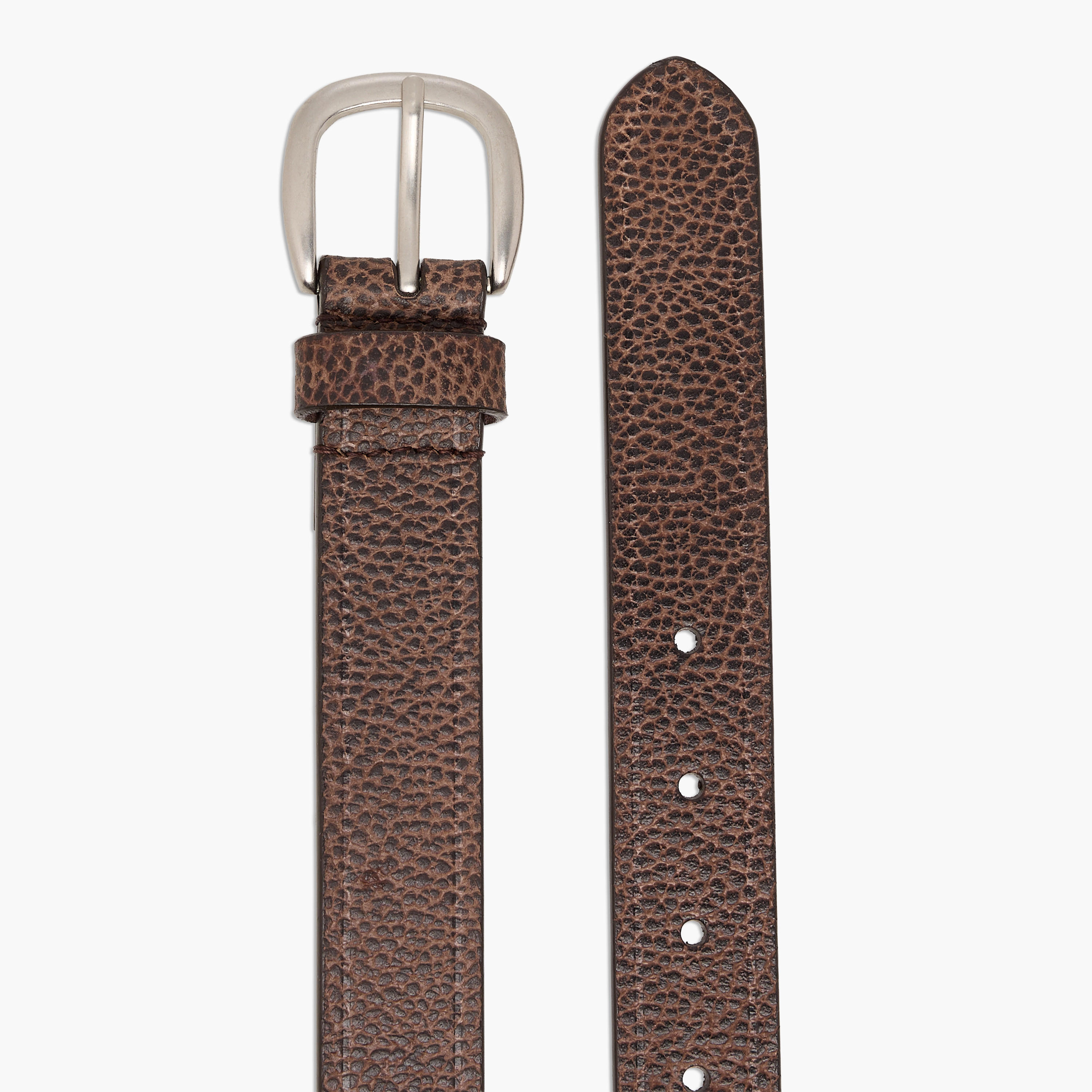 Textured Leather Pin Buckle Closure Belt-men-beltsandwallets-belts-image-4