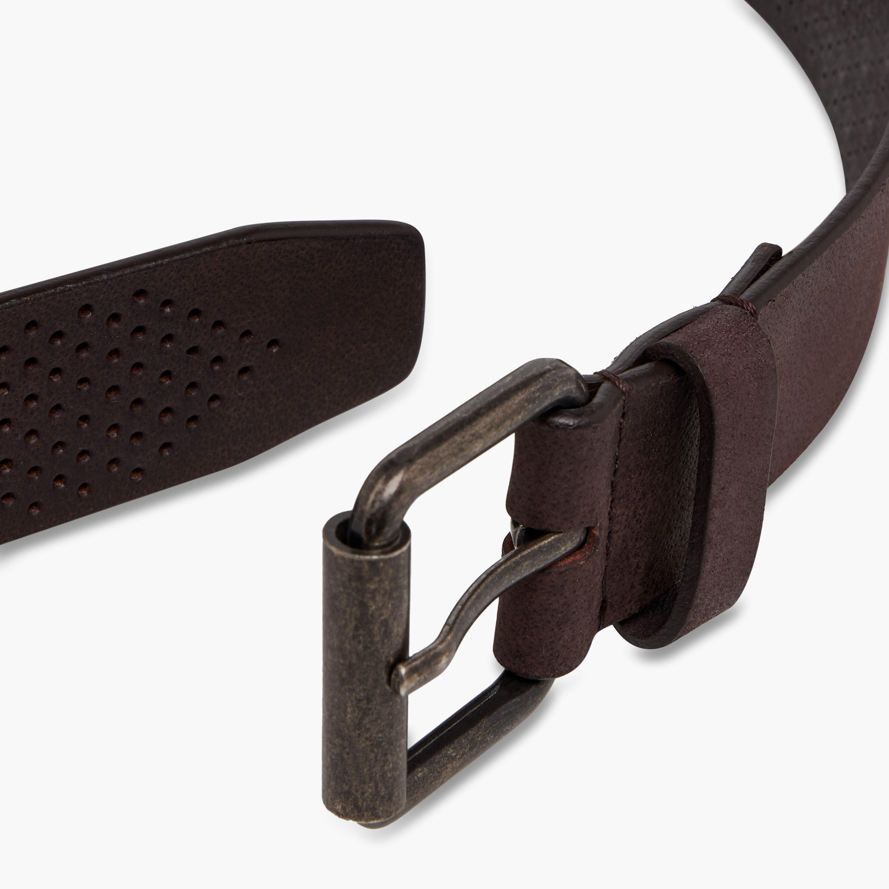 Perforated Leather Belt with Pin Buckle Closure-men-beltsandwallets-belts-image-6