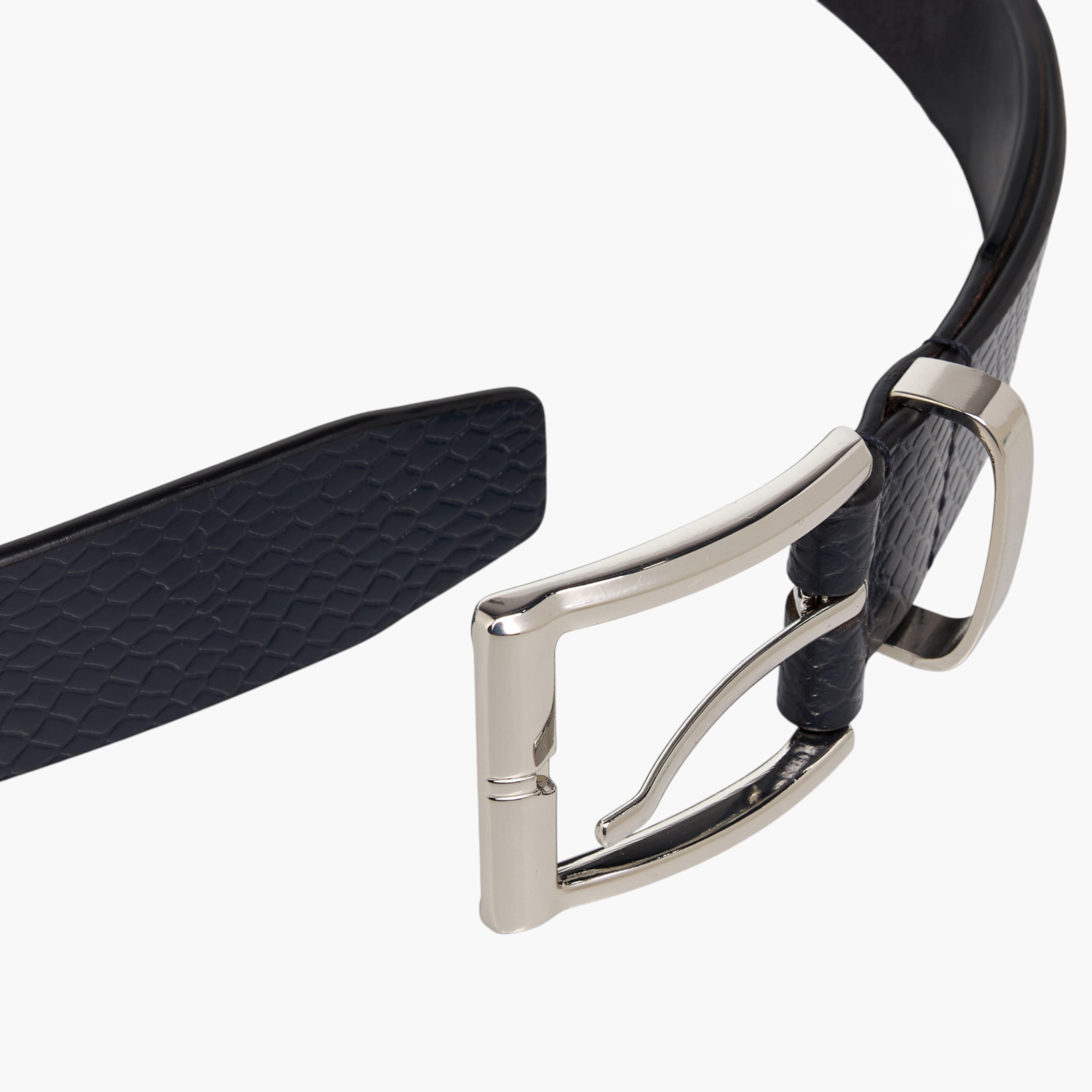 Textured Leather Belt with Pin Buckle Closure-men-beltsandwallets-belts-image-6