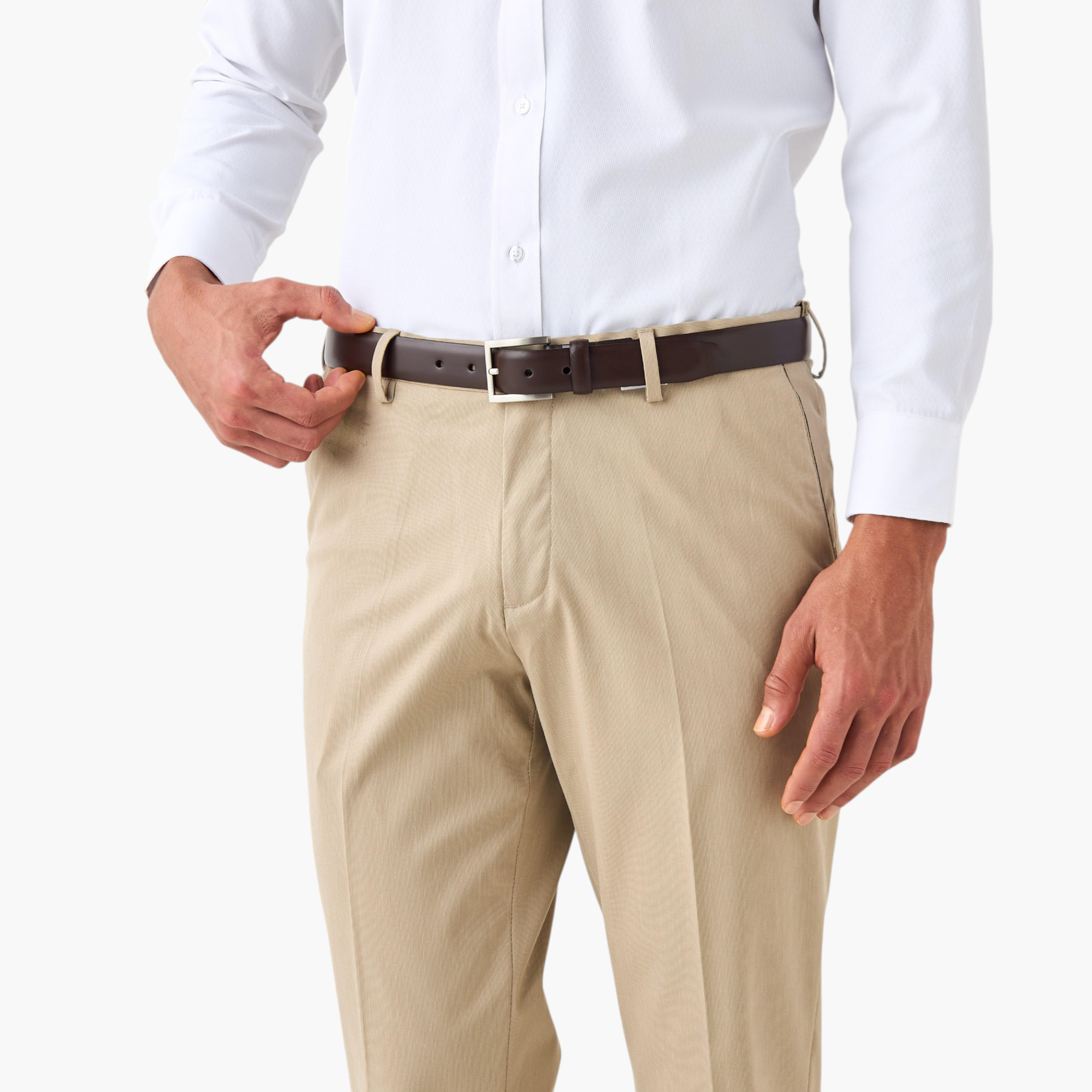 حزام جلد بدبوس إغلاق بإبزيم-men-beltsandwallets-belts-image-2