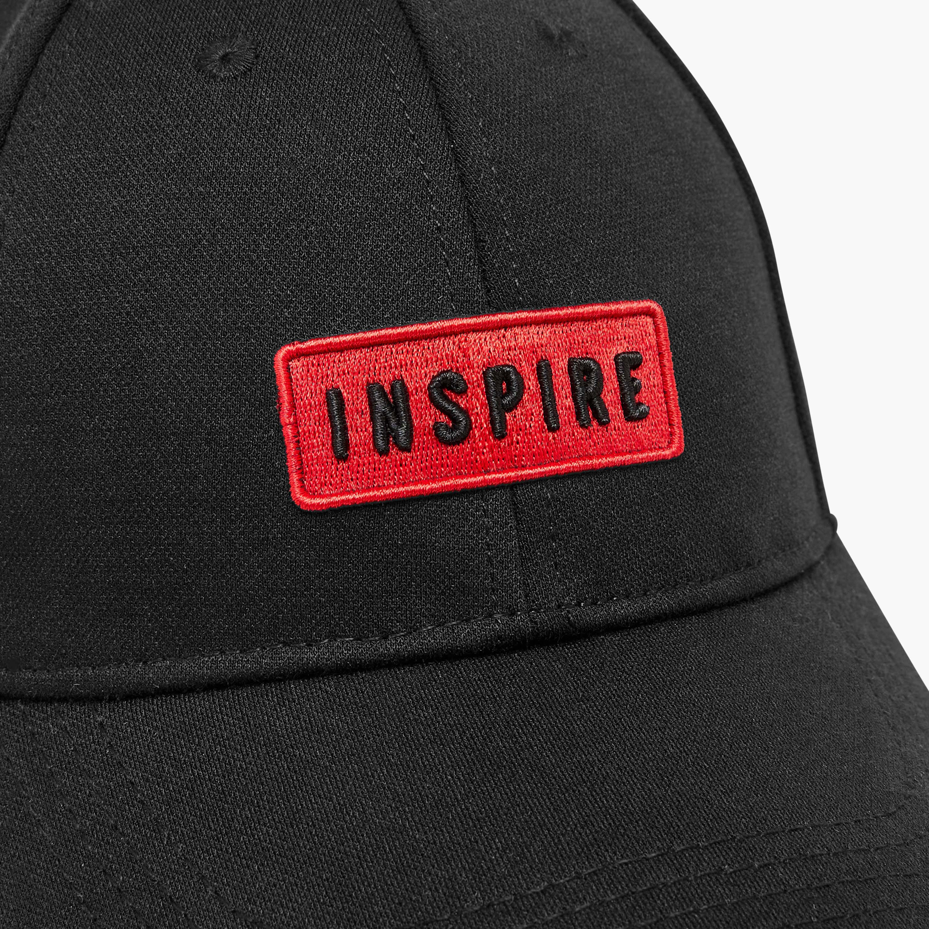 Embroidered Detail Cap with Buckled Strap Closure-men-caps-image-5