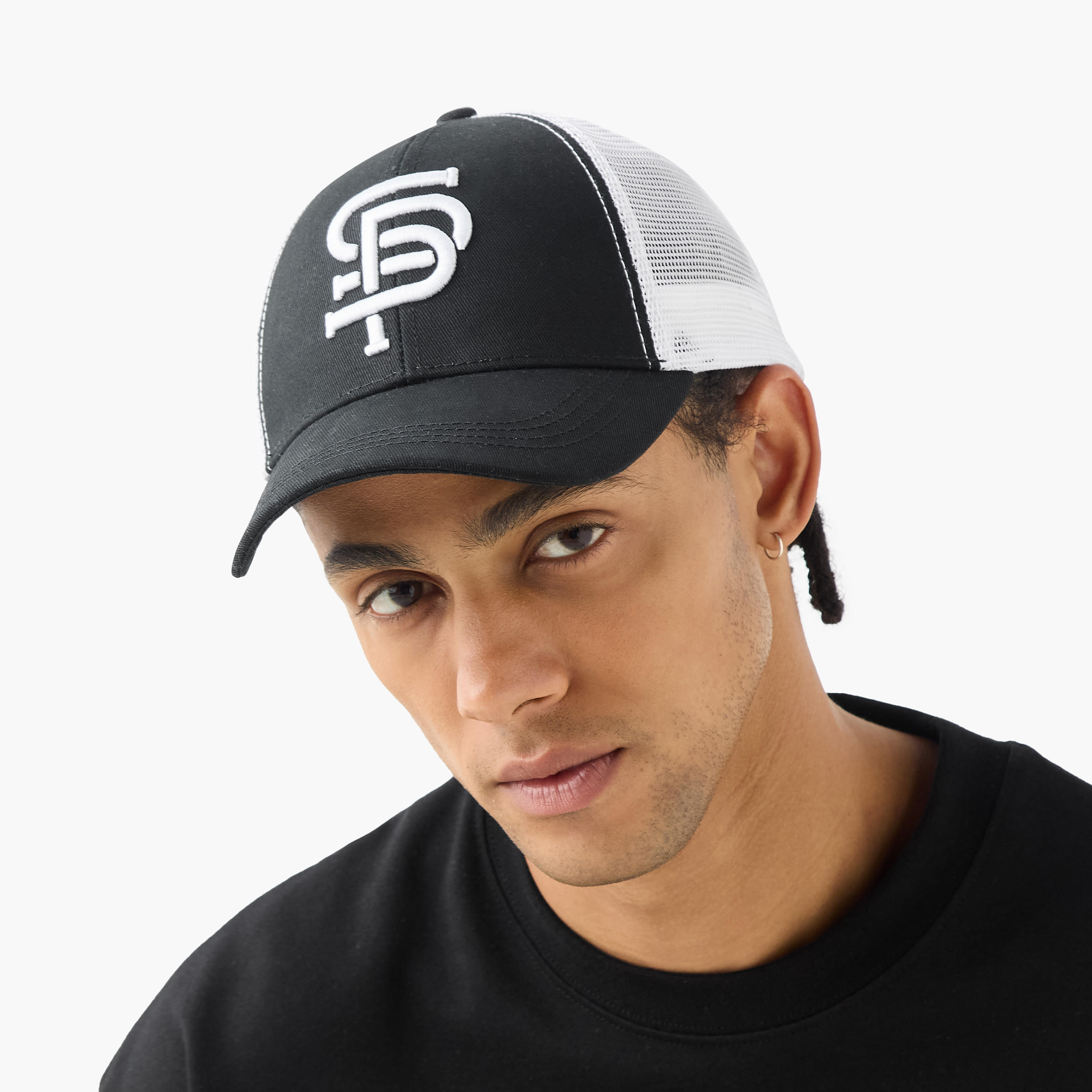 كاب بتطريز شعار مع إغلاق خلفي كبس-men-caps-image-2