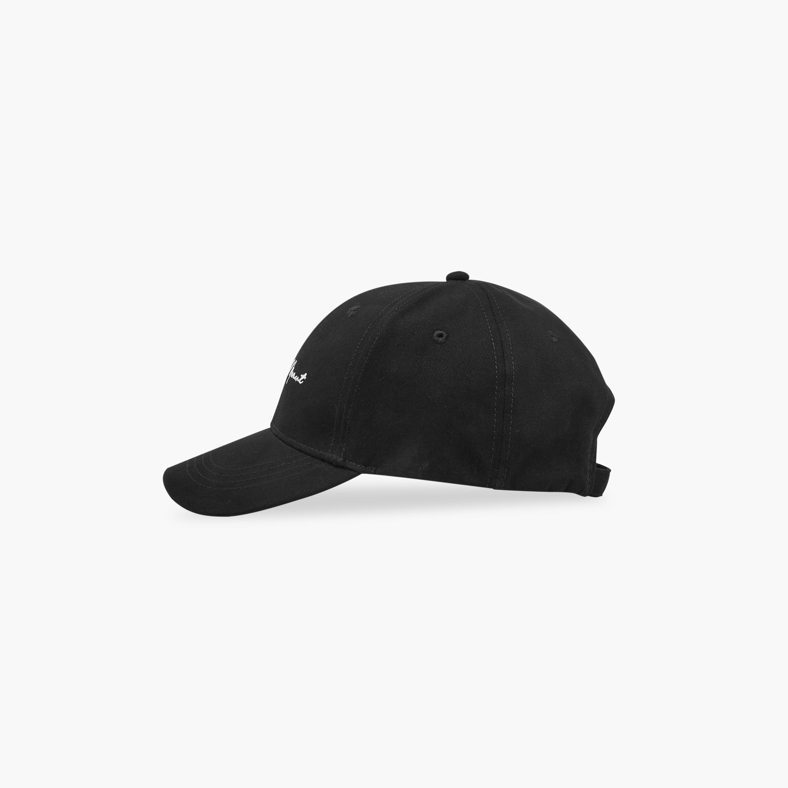 Slogan Embroidered Cap with Buckled Strap Closure-men-caps-image-4