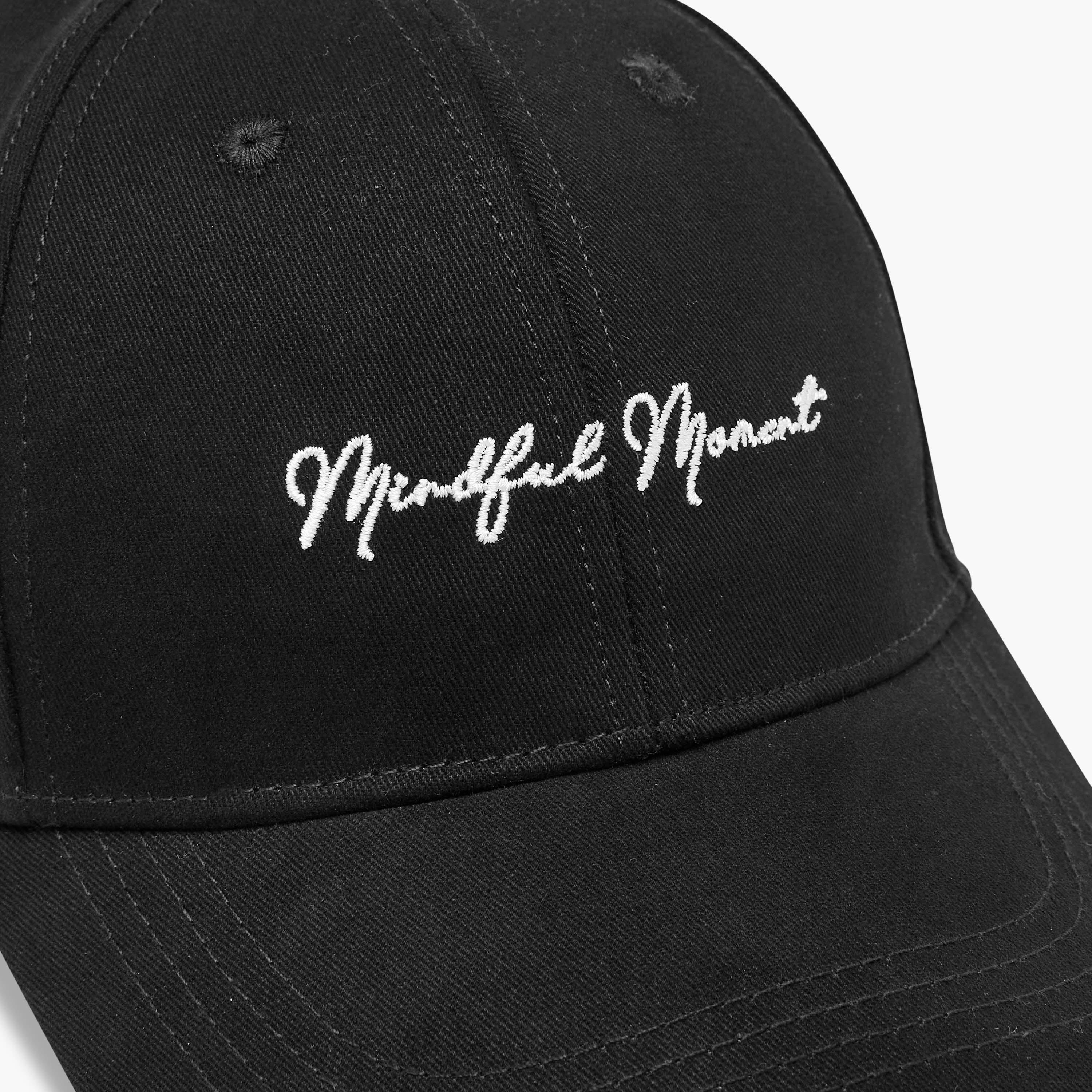 Slogan Embroidered Cap with Buckled Strap Closure-men-caps-image-6