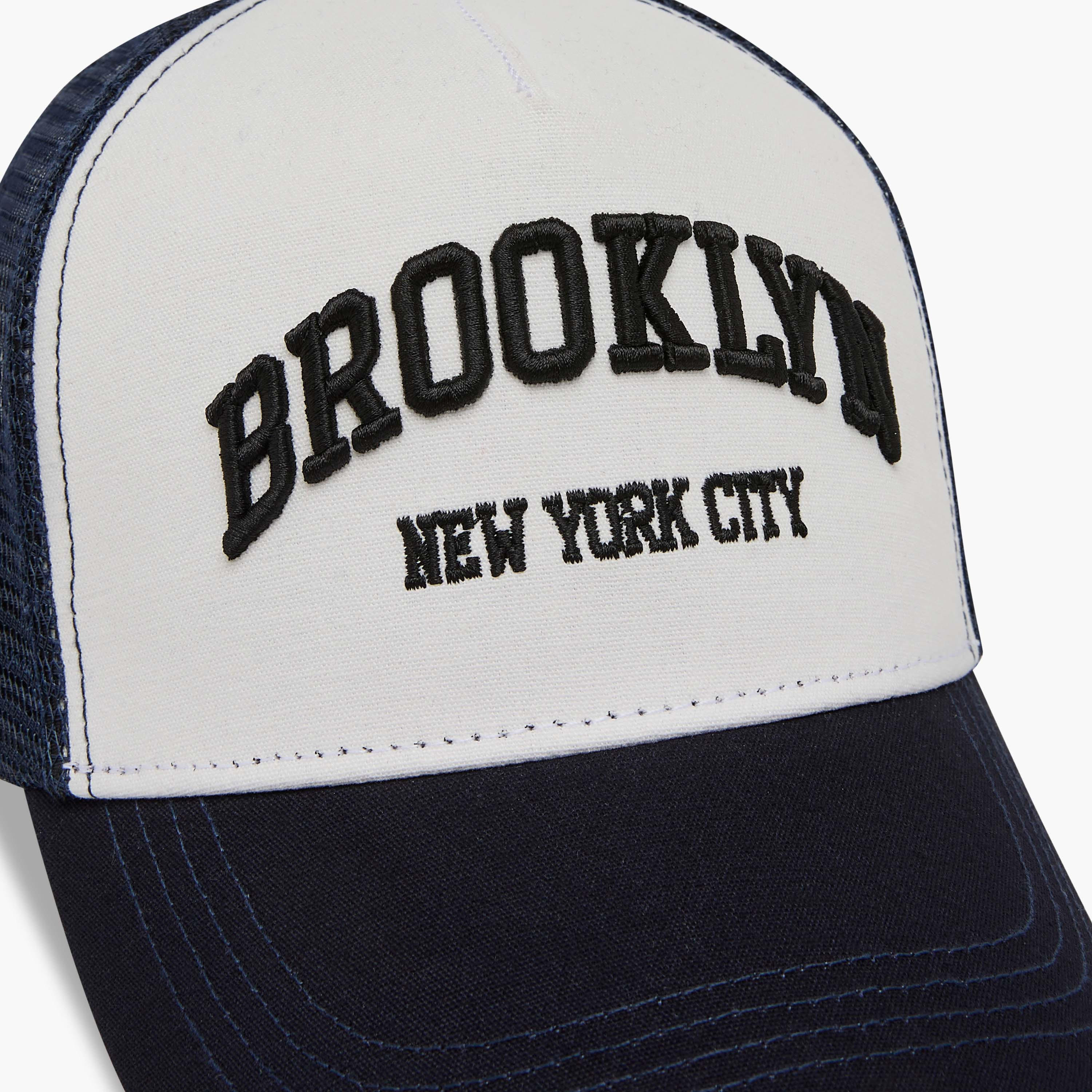 Brooklyn Embroidered Cap with Buckled Strap Closure-men-caps-image-6