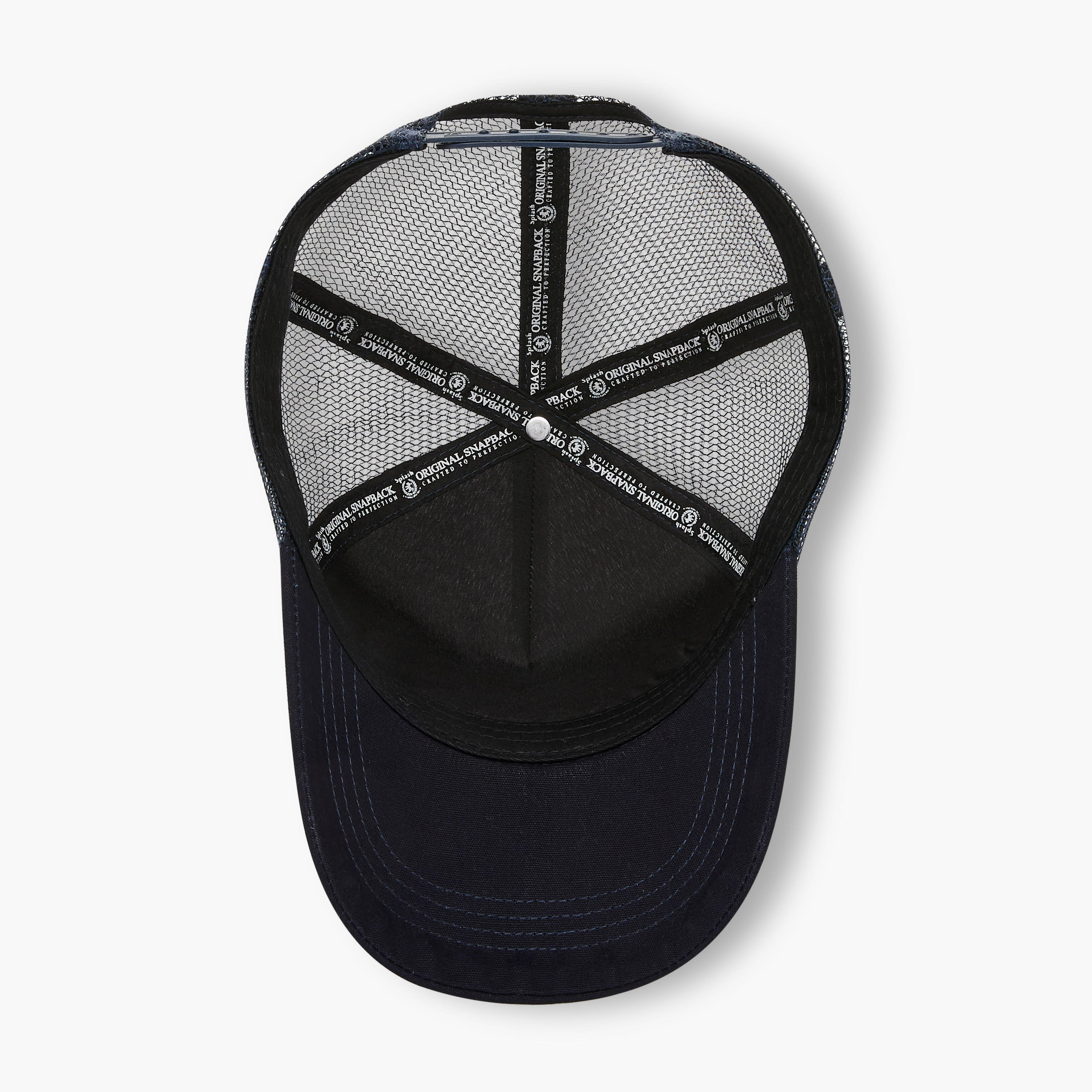 Brooklyn Embroidered Cap with Buckled Strap Closure-men-caps-image-8