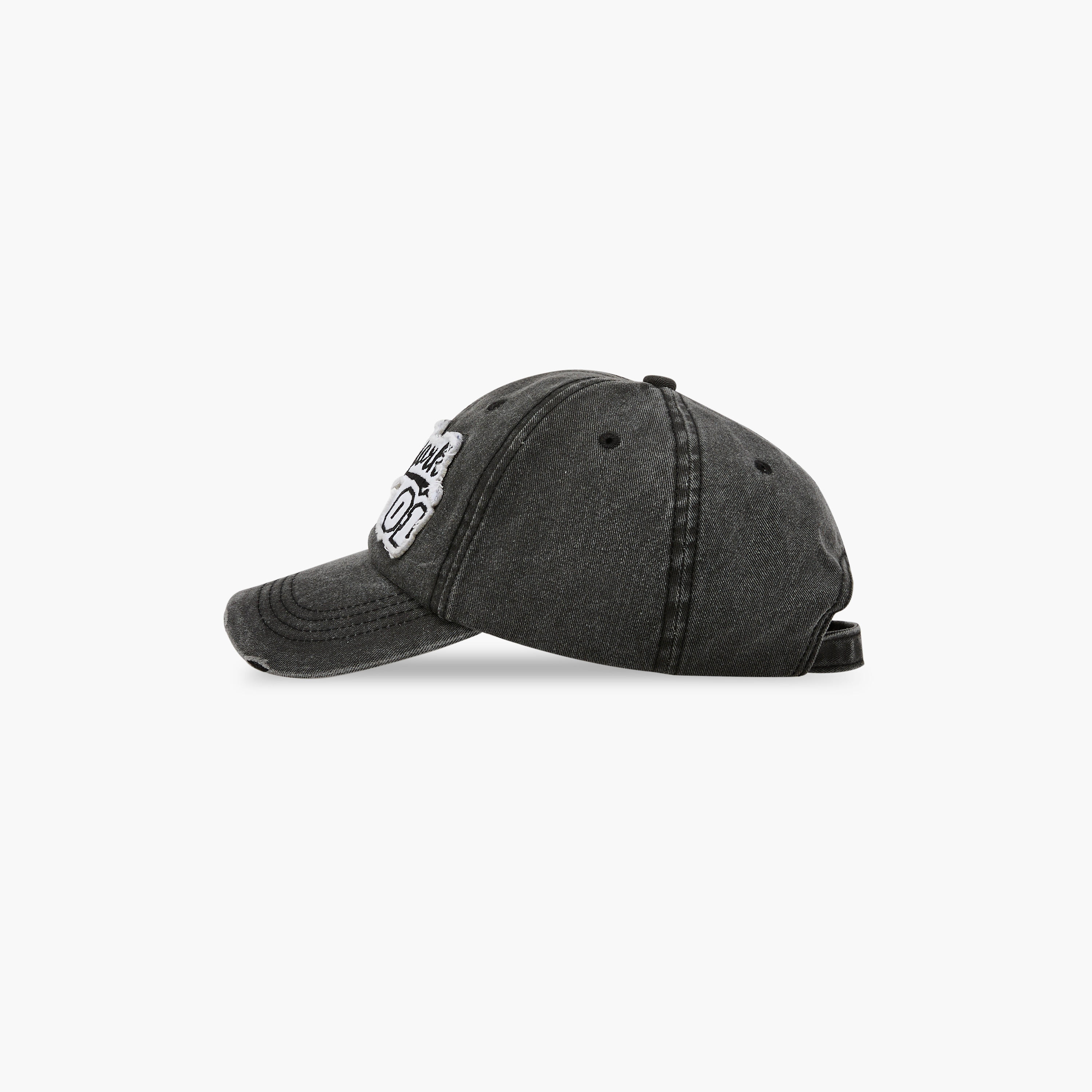 New York Embroidered Cap with Buckled Strap Closure-men-caps-image-4