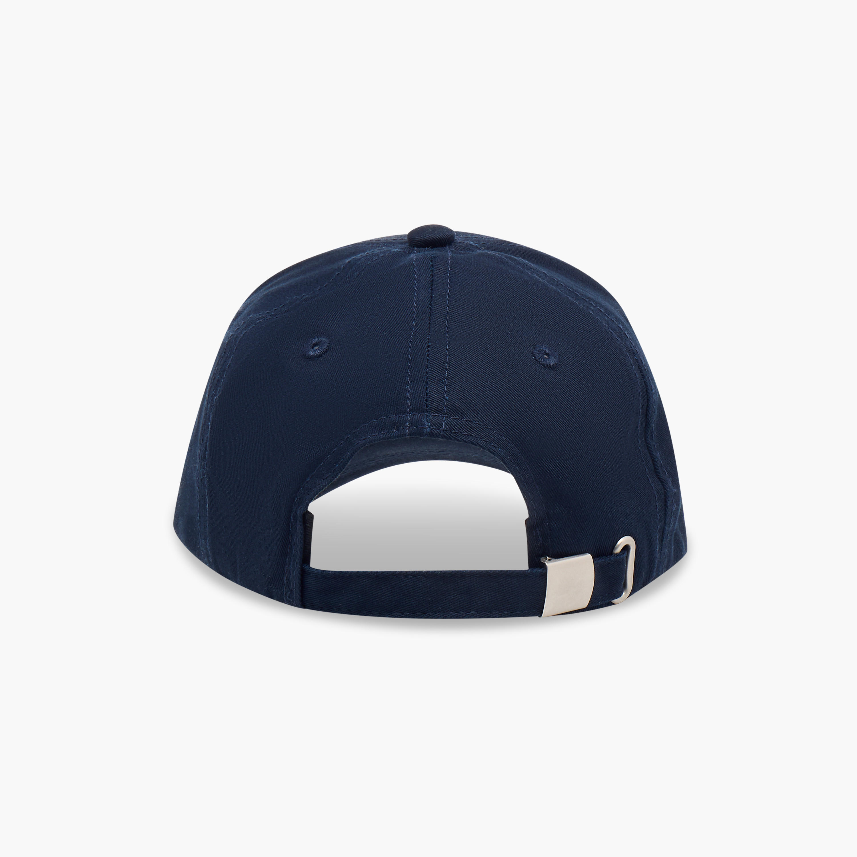 Stitch Detail Cap with Buckled Strap Closure-men-caps-image-5