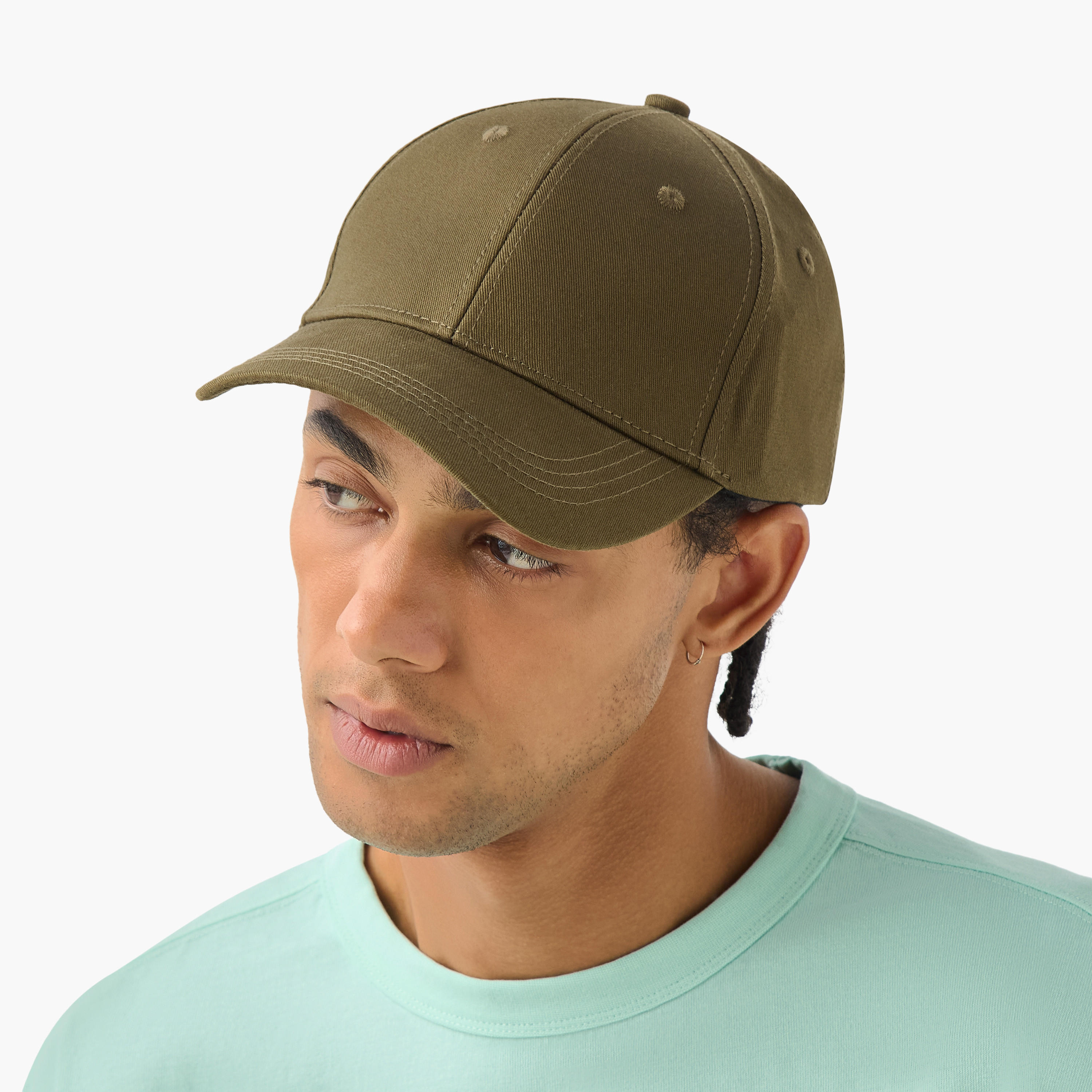 كاب بتفاصيل خياطة وإبزيم إغلاق-men-caps-image-2