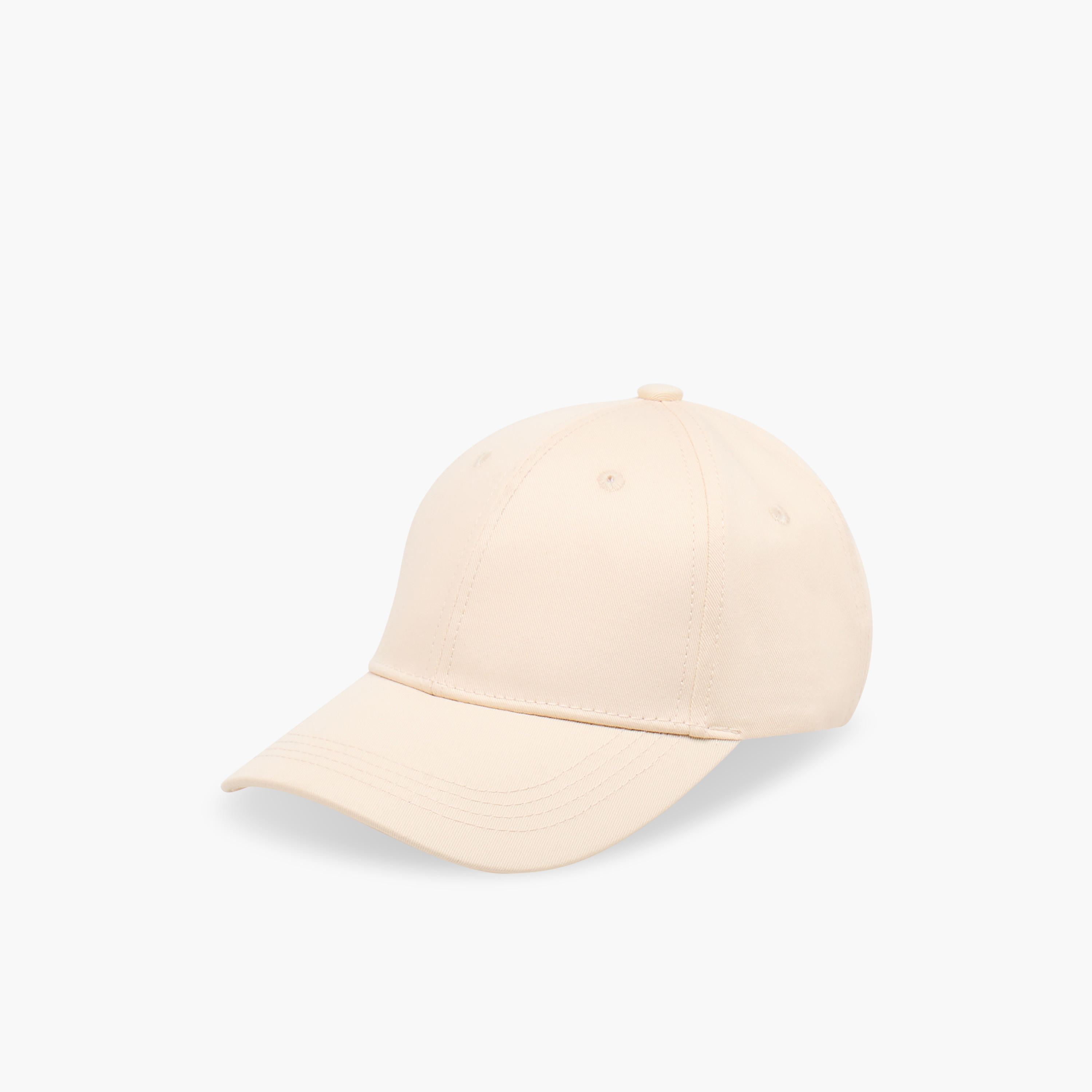 Stitch Detail Cap with Buckled Strap Closure-men-caps-image-3