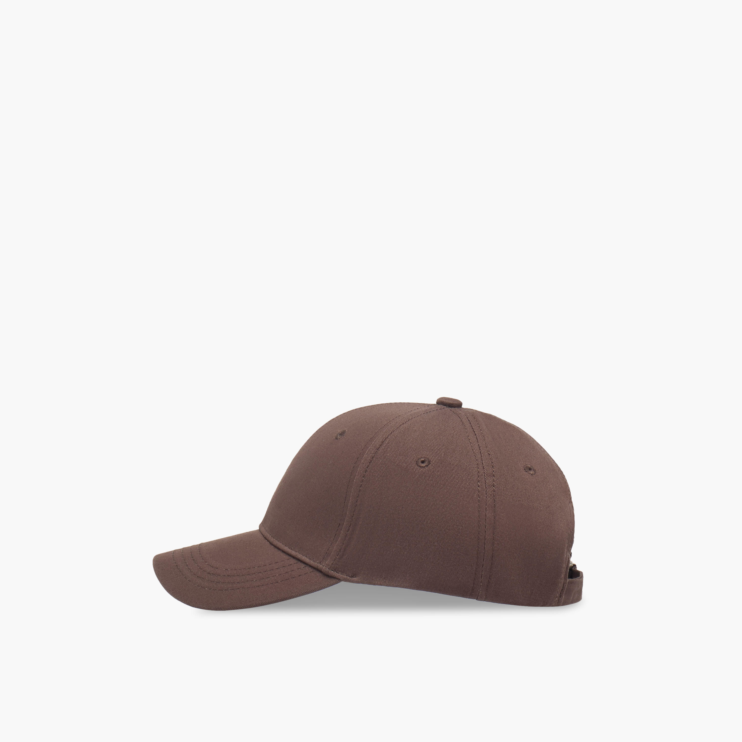 Eyelet Detail Cap with Buckled Strap Closure-men-caps-image-4