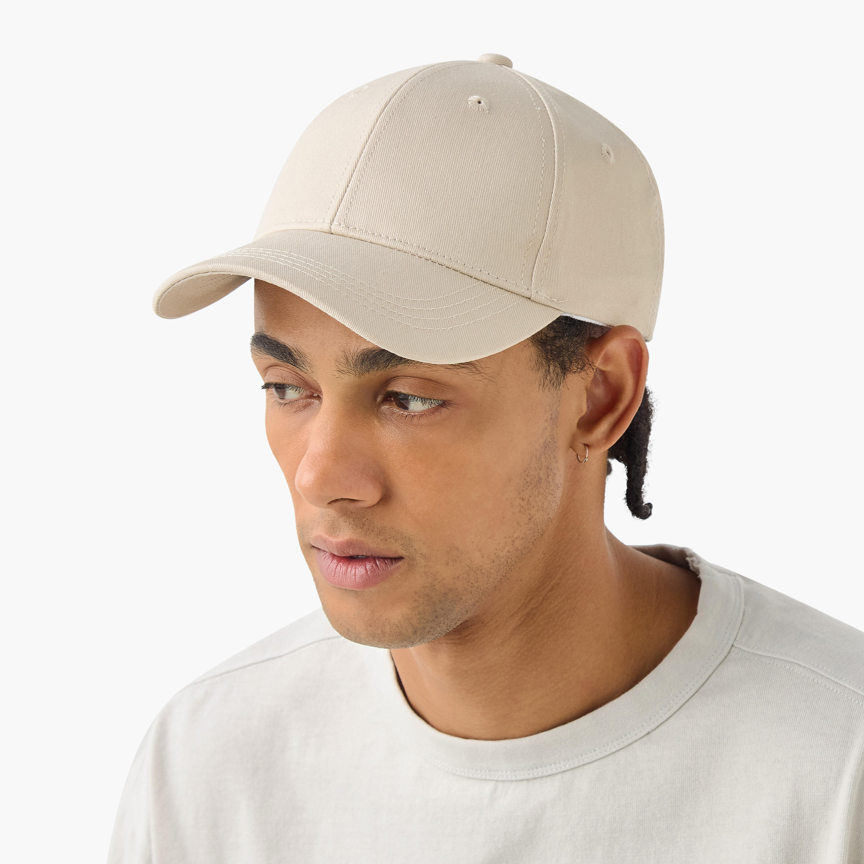 كاب بيسبول بحزام بإبزيم إغلاق-men-caps-image-7