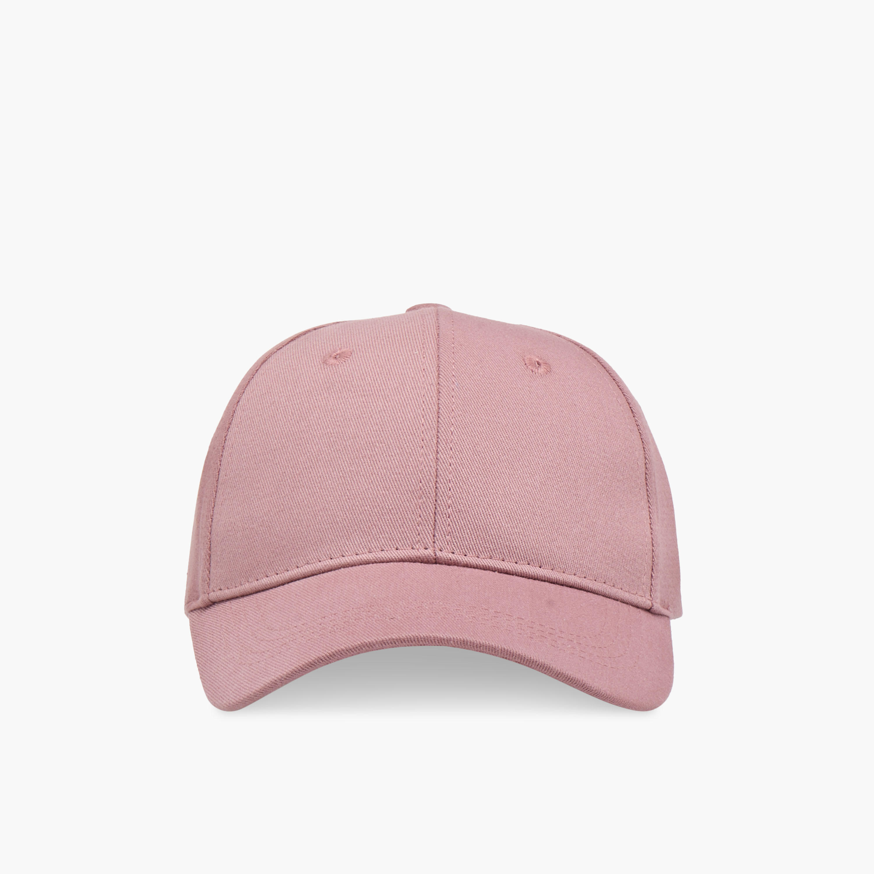 Eyelet Detail Cap with Buckled Strap Closure-men-caps-image-1
