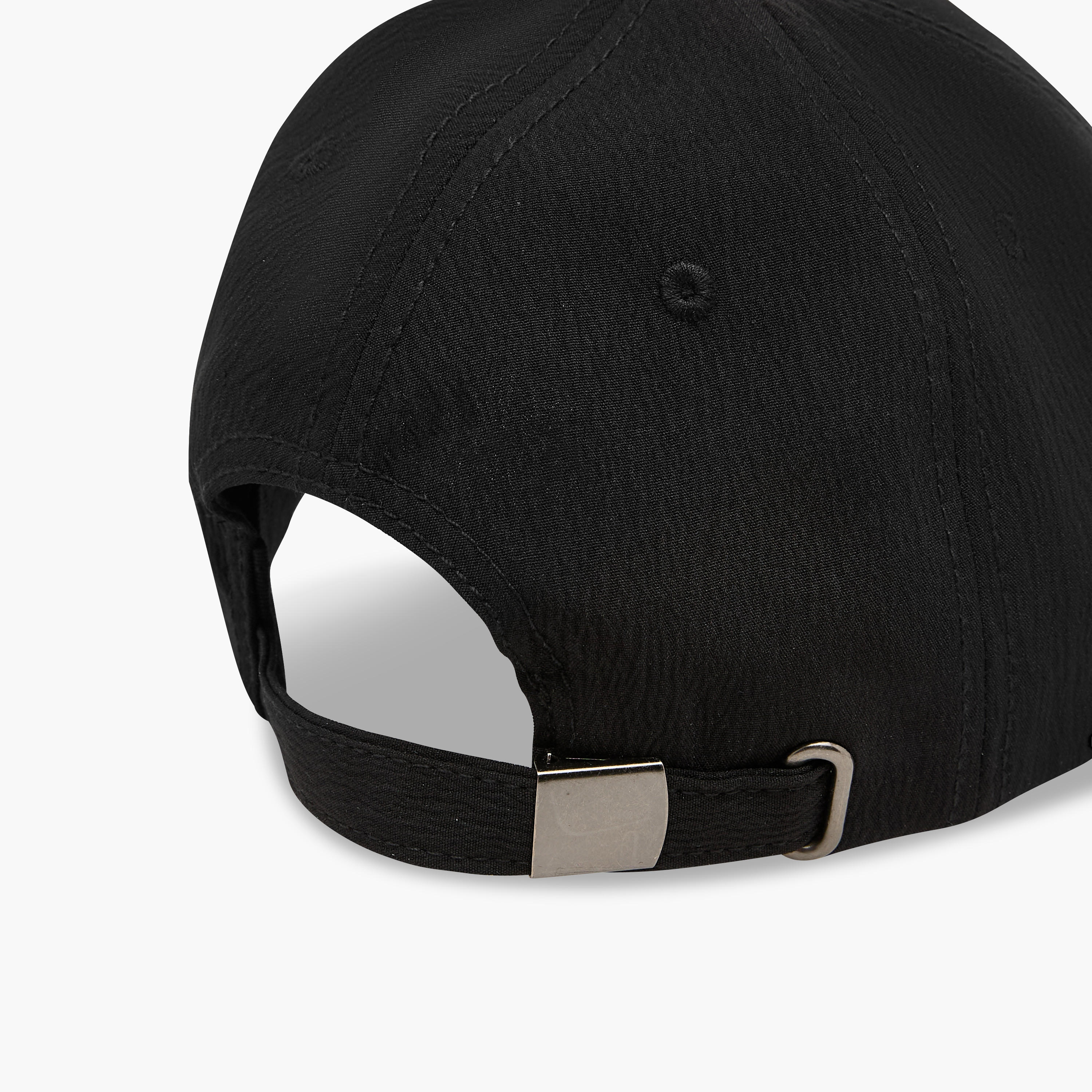 Embroidered Cap with Buckled Strap Closure-men-caps-image-7