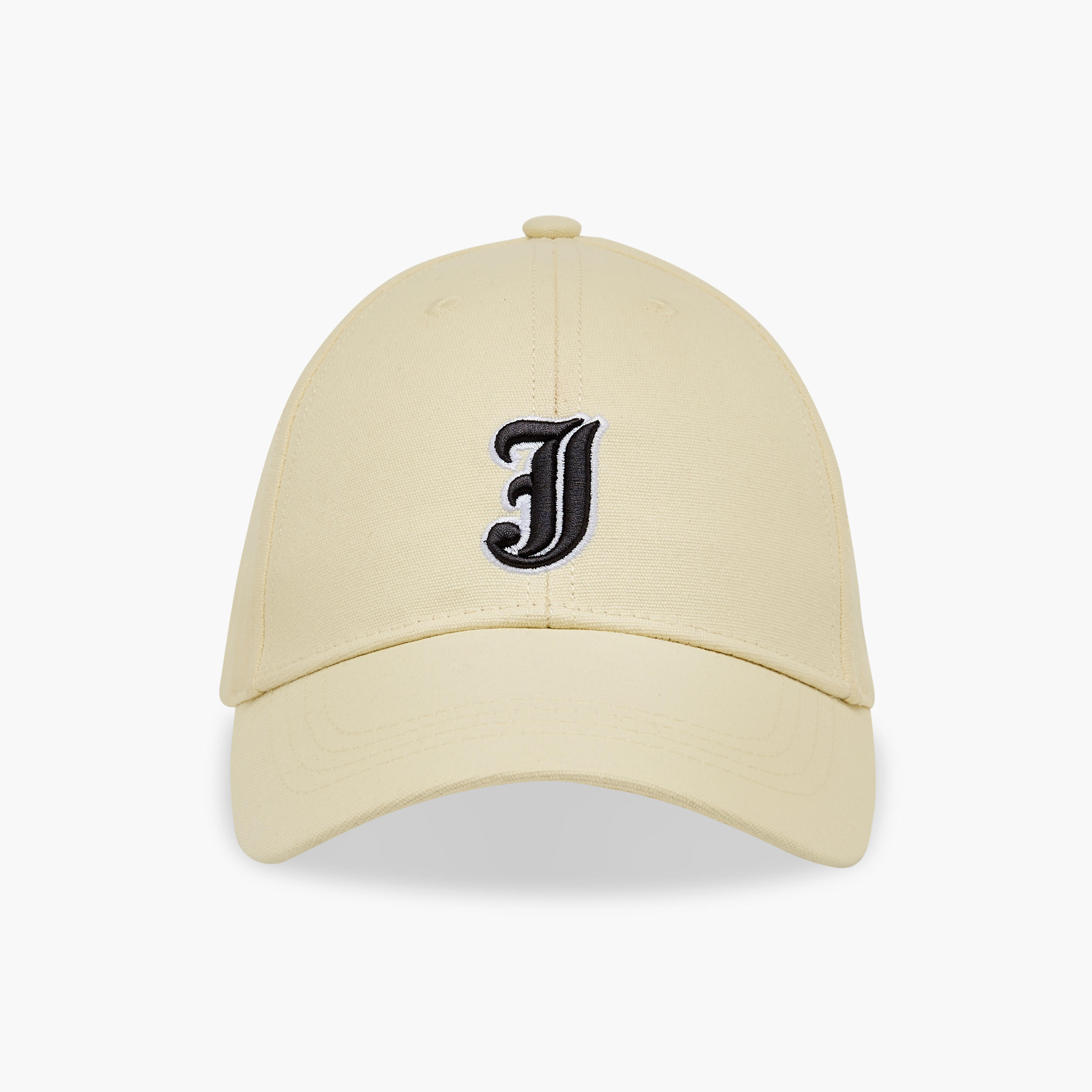 Embroidered Cap with Buckled Strap Closure-men-caps-image-1