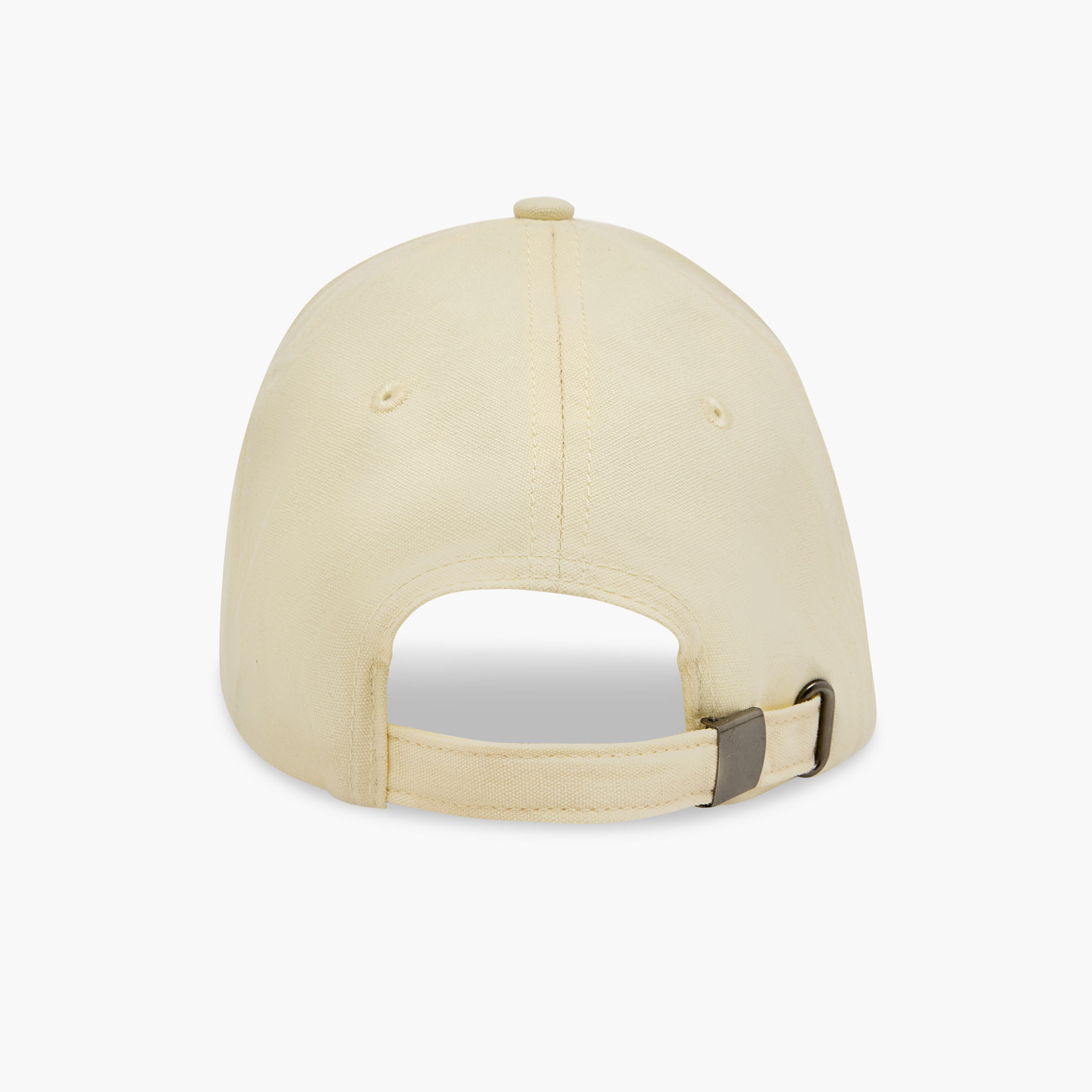 Embroidered Cap with Buckled Strap Closure-men-caps-image-5
