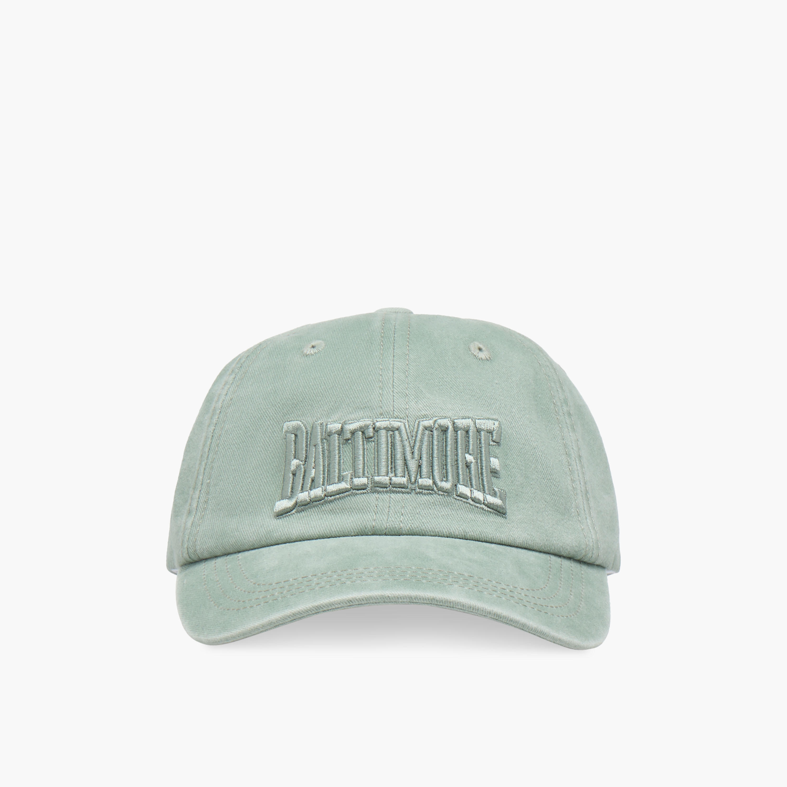 Baltimore Embroidered Cap with Buckled Strap Closure-men-caps-image-1