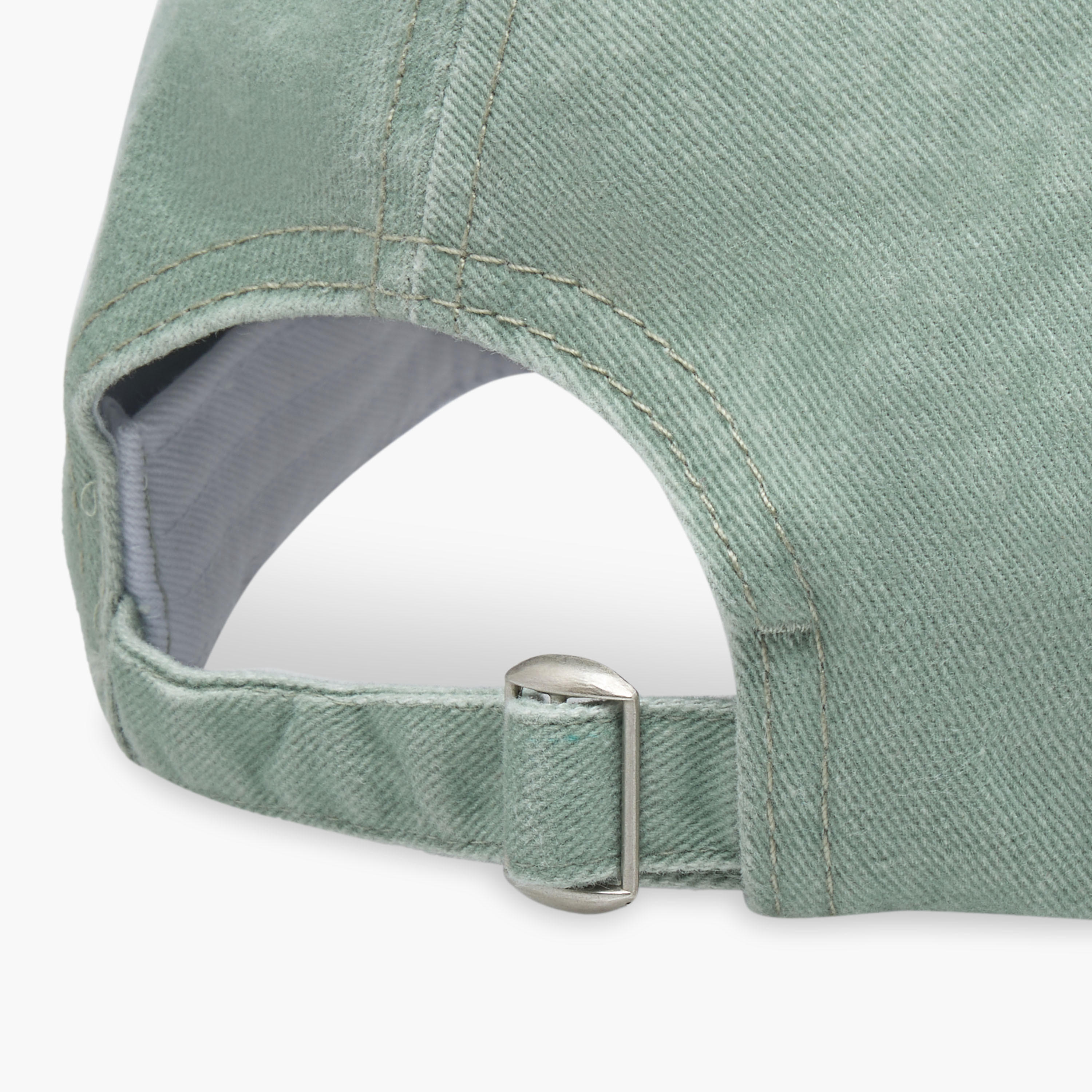 Baltimore Embroidered Cap with Buckled Strap Closure-men-caps-image-7