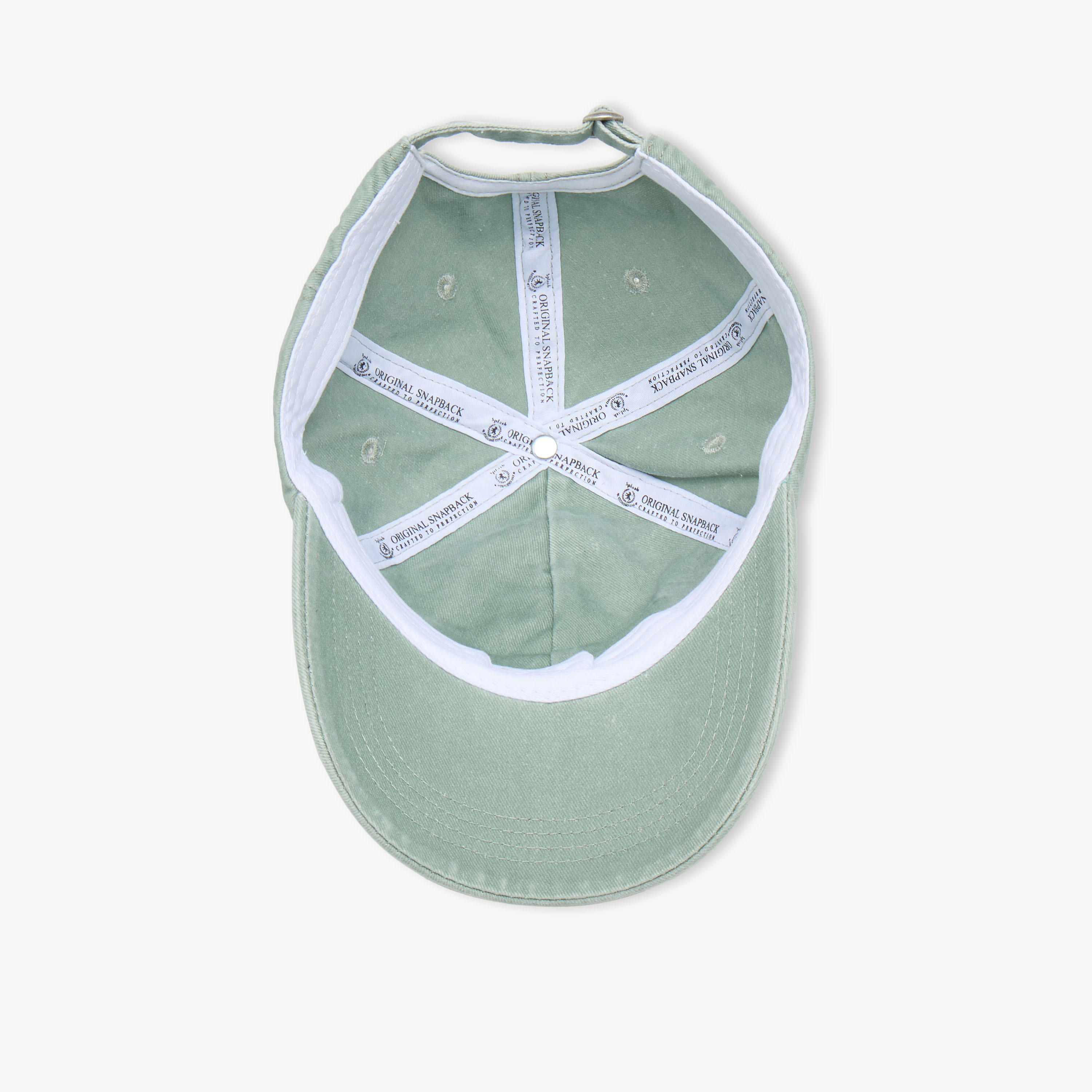 Baltimore Embroidered Cap with Buckled Strap Closure-men-caps-image-8