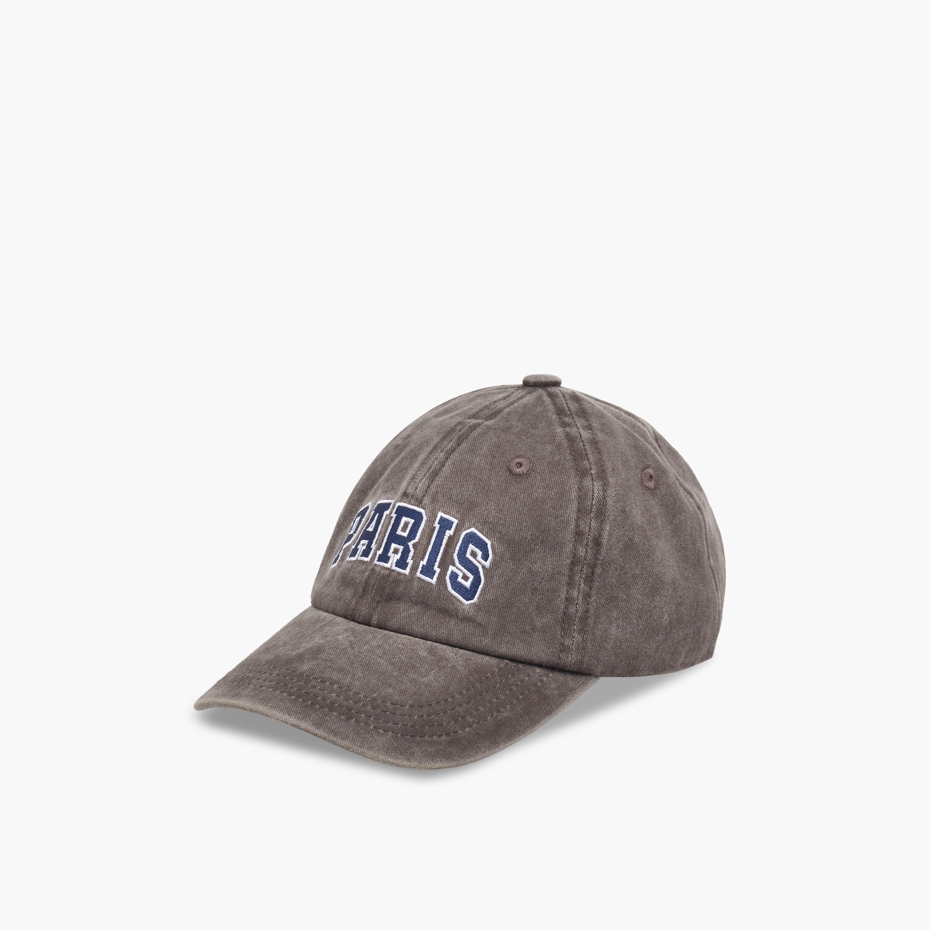 كاب بتطريز باريس مع حزام بإبزيم للإغلاق-men-caps-image-3