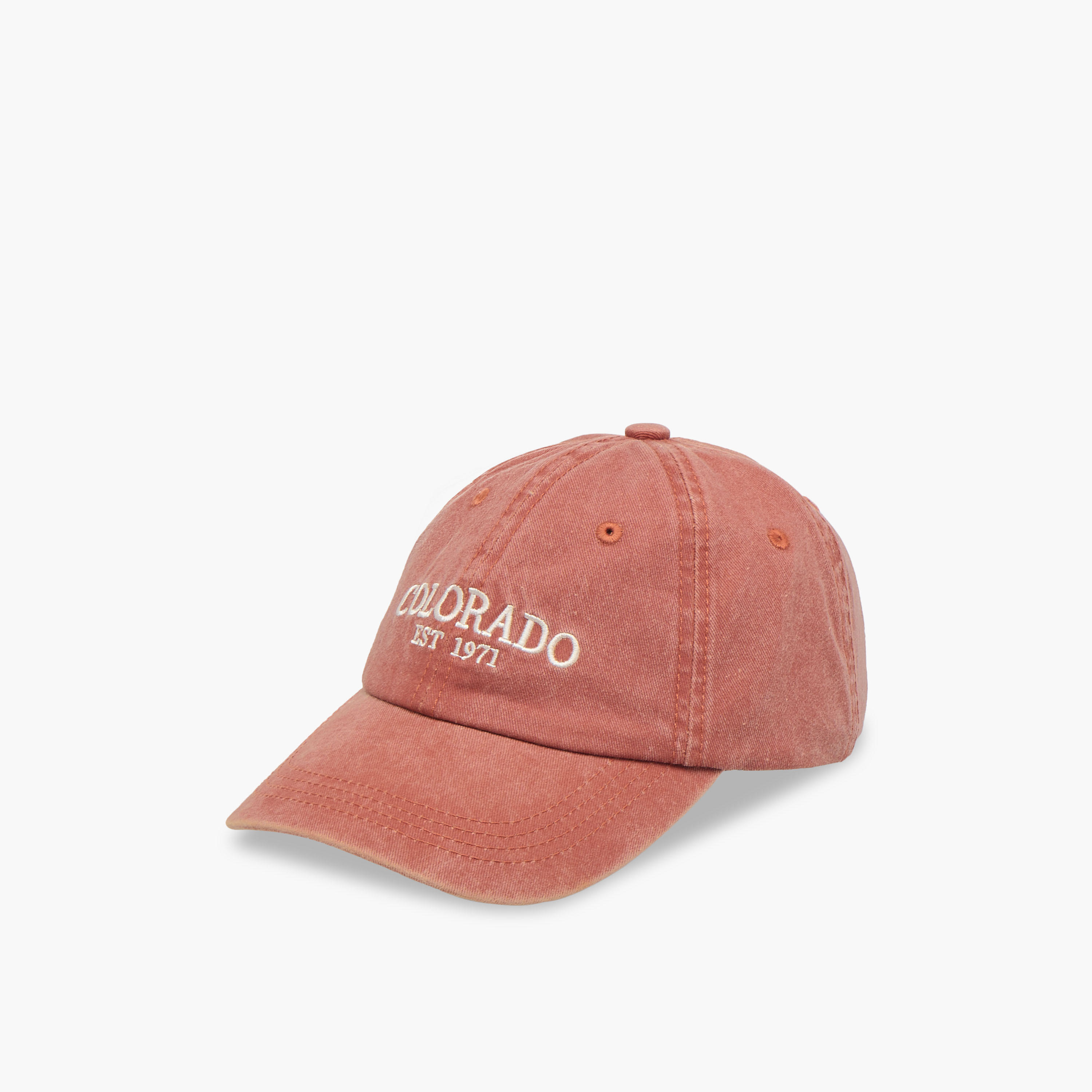 Colorado Embroidered Cap with Buckled Strap Closure-men-caps-image-3