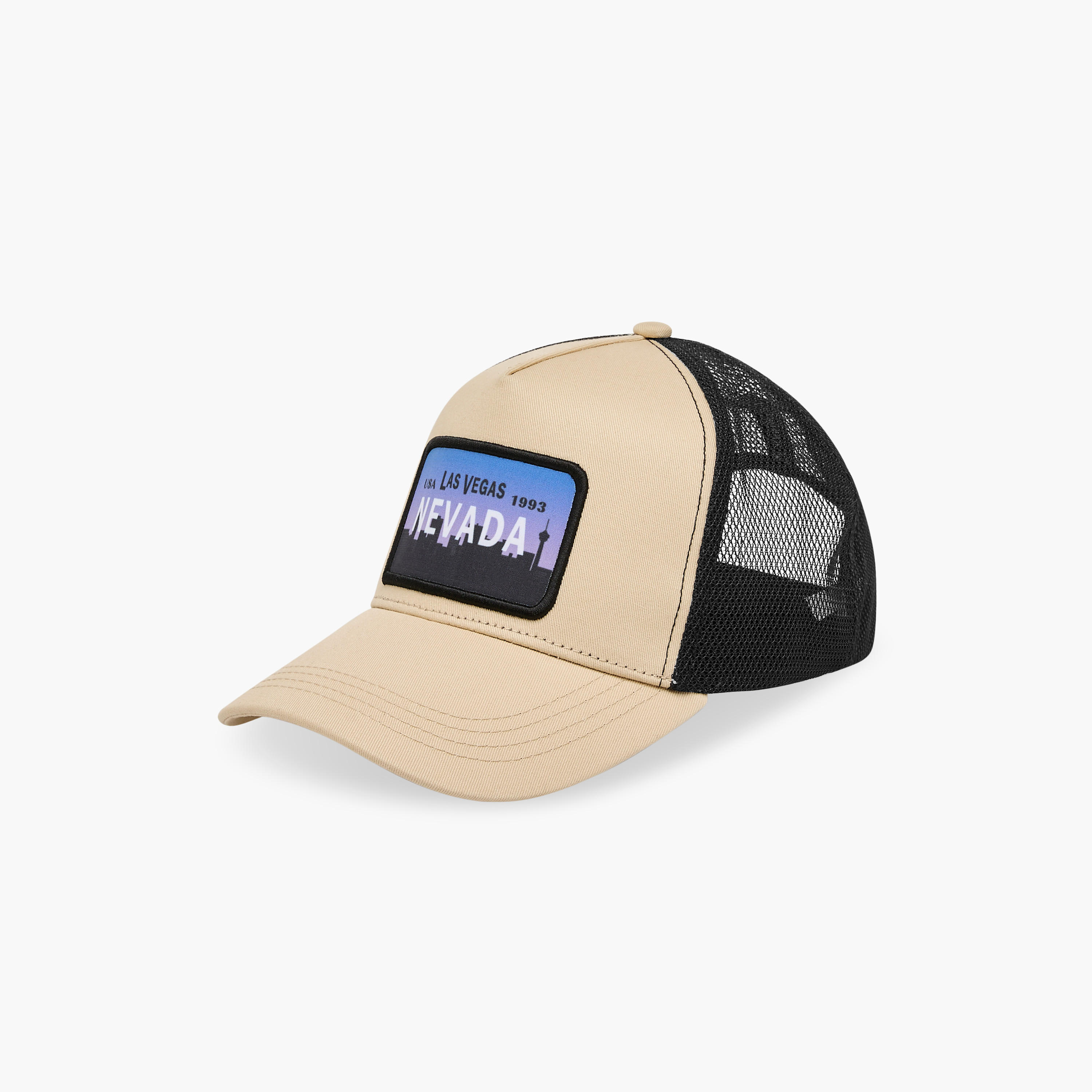 Panelled Cap with Snap Back Closure-men-caps-image-3
