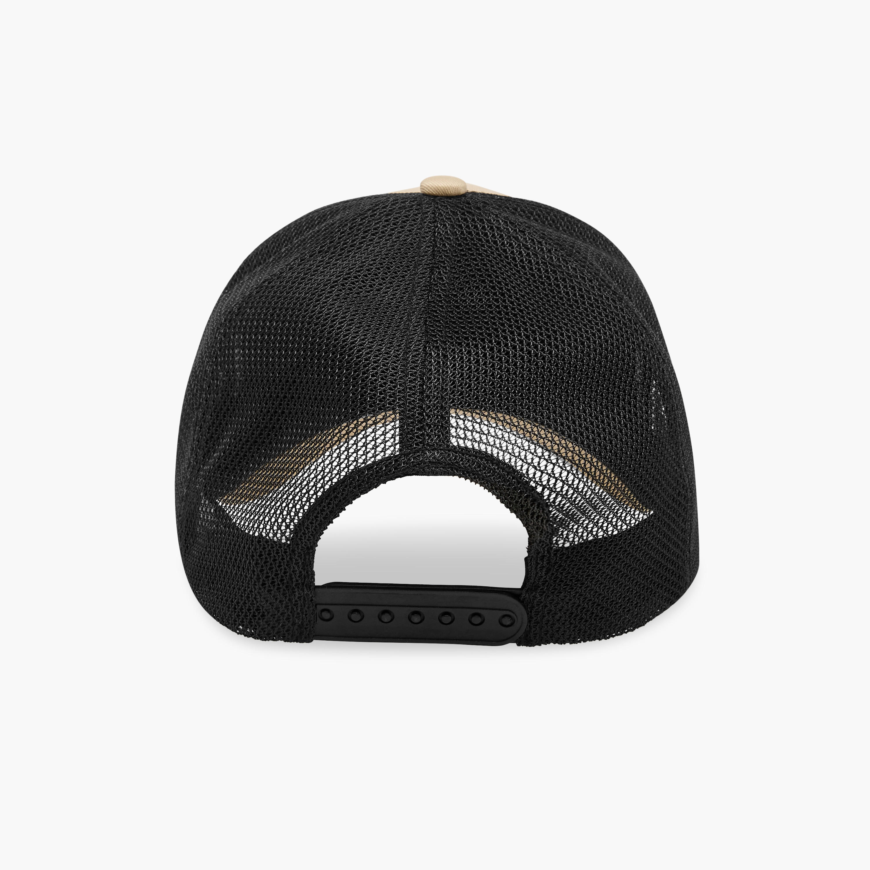 Panelled Cap with Snap Back Closure-men-caps-image-5