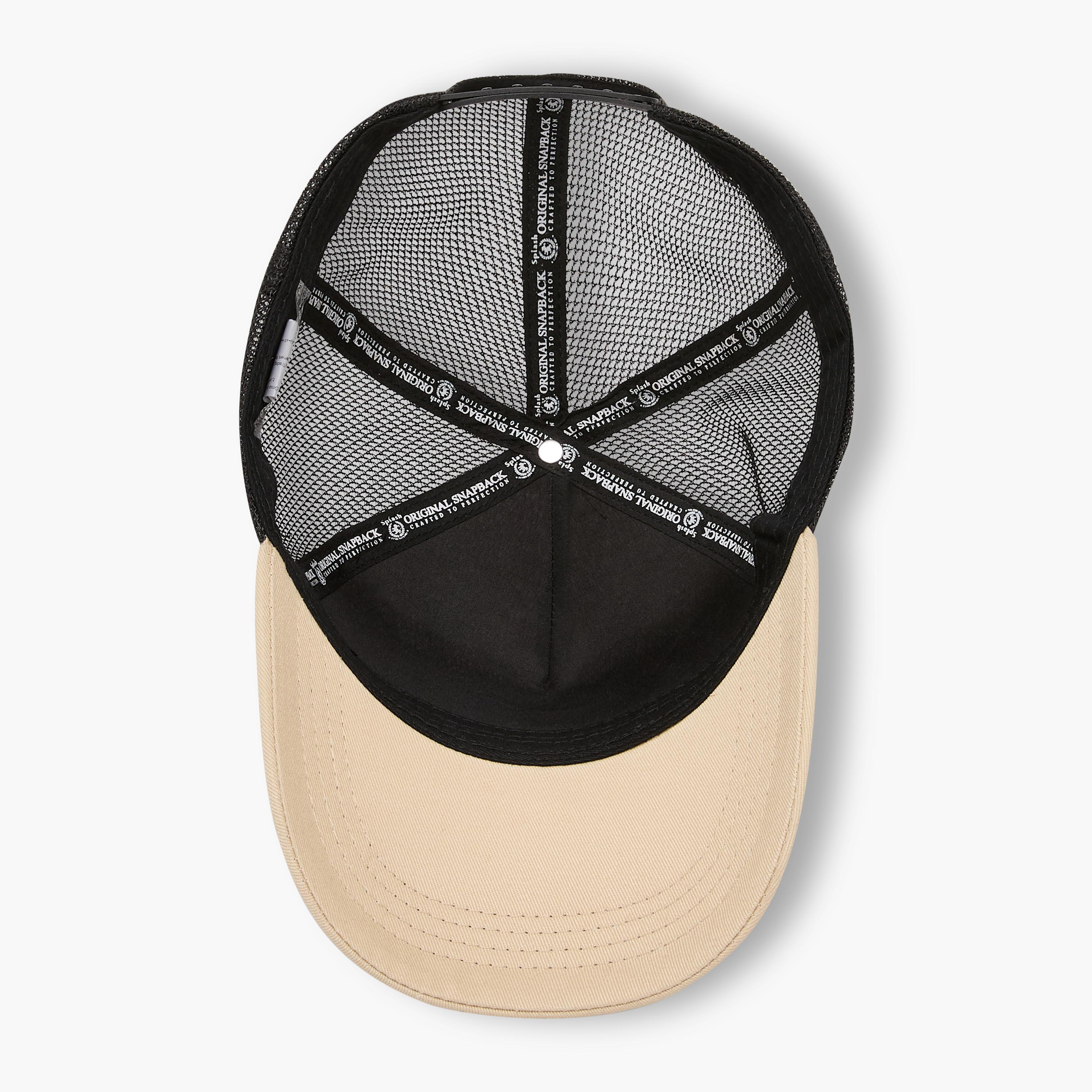 Panelled Cap with Snap Back Closure-men-caps-image-8