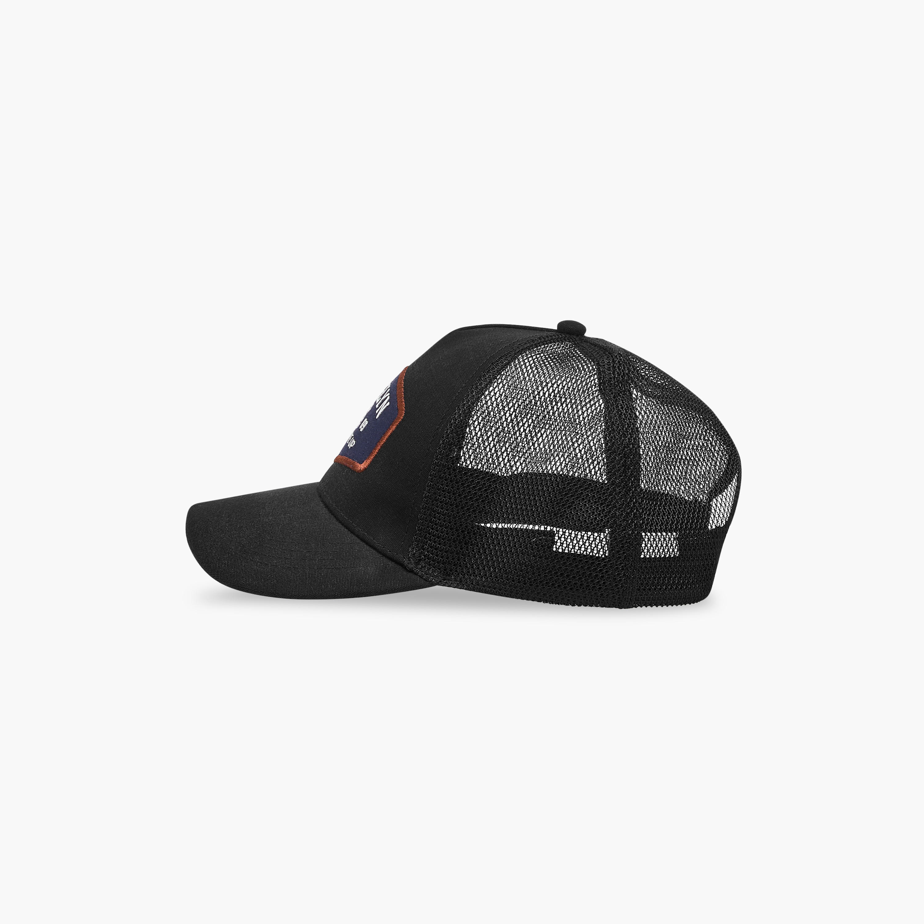 Brooklyn Patch Detail Cap with Snap Back Closure-men-caps-image-4