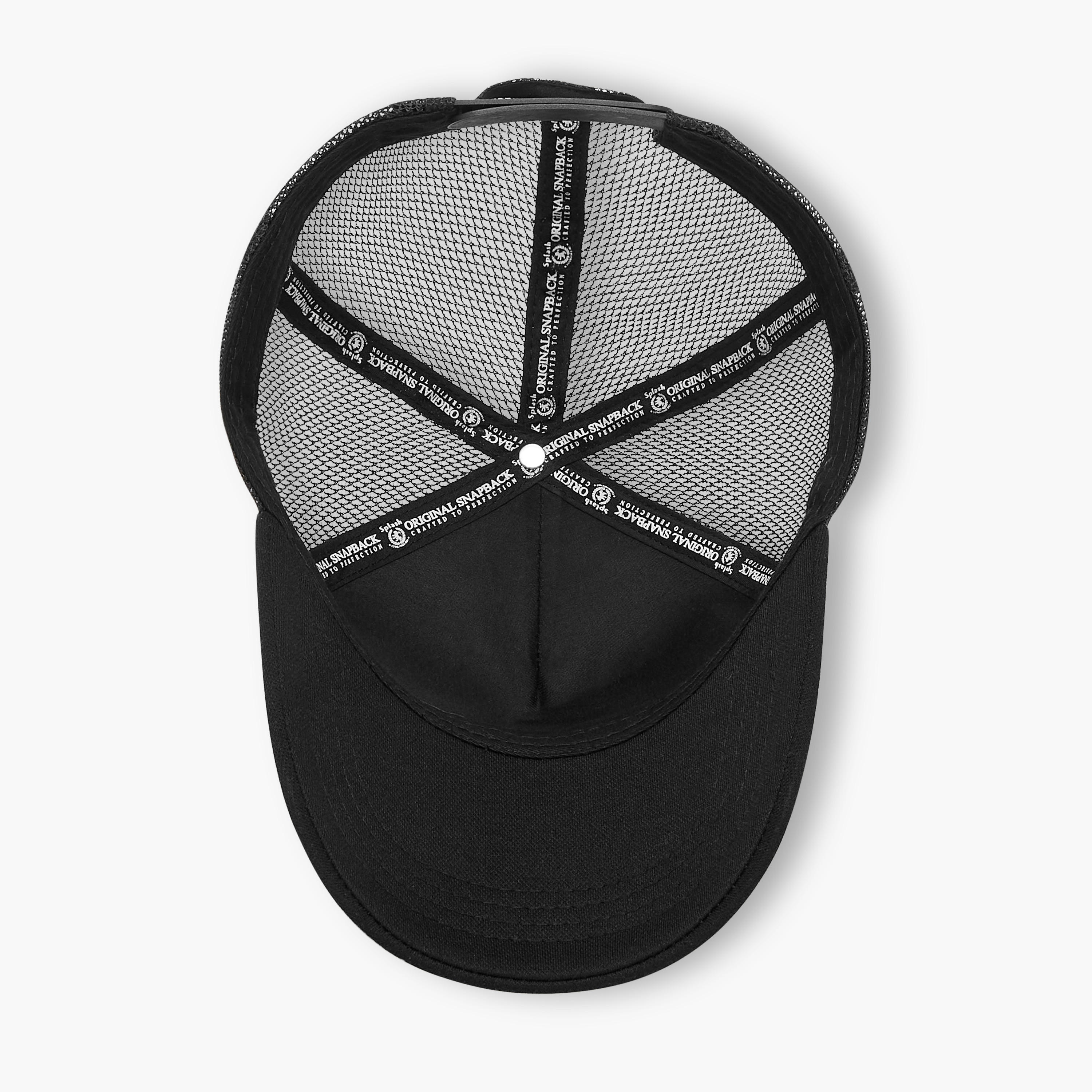 California Print Cap with Snap Back Closure-men-caps-image-8