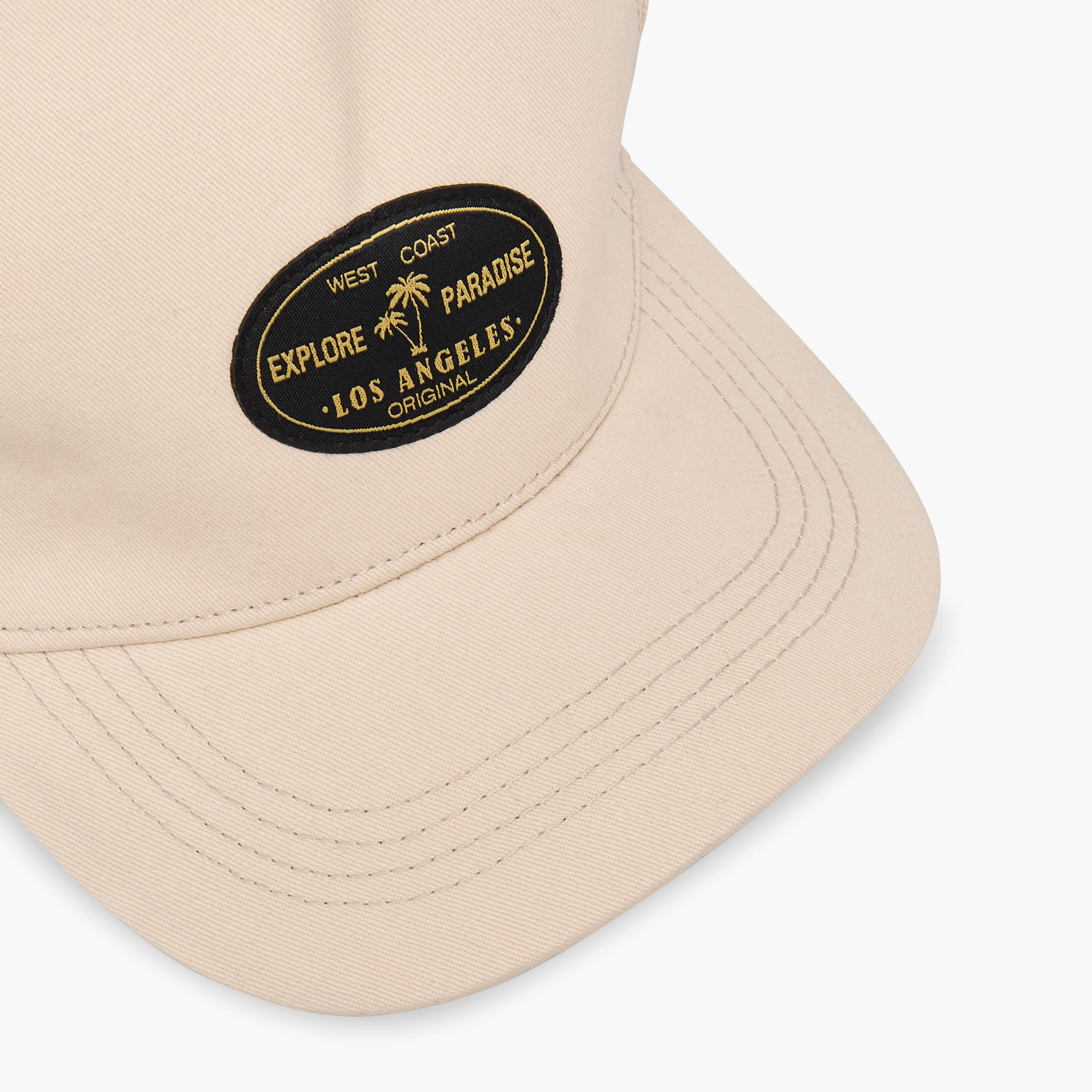 Los Angeles Applique Cap with Buckled Strap Closure-men-caps-image-8