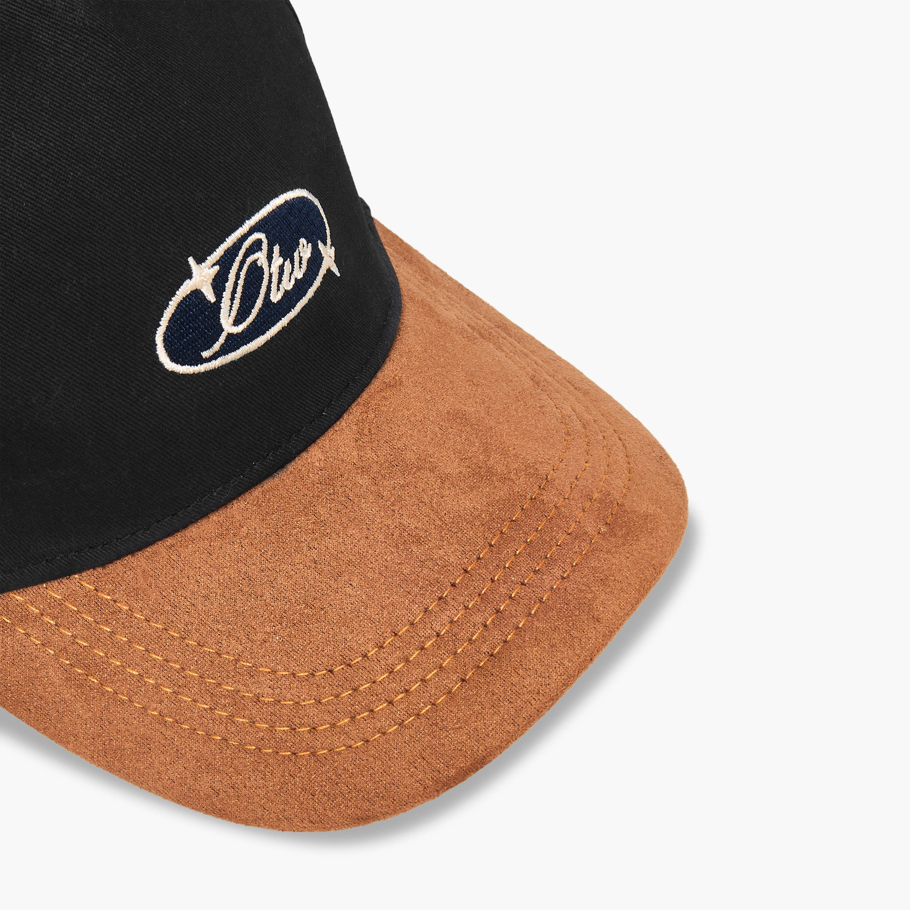 Embroidered Cap with Buckled Strap Closure-men-caps-image-7