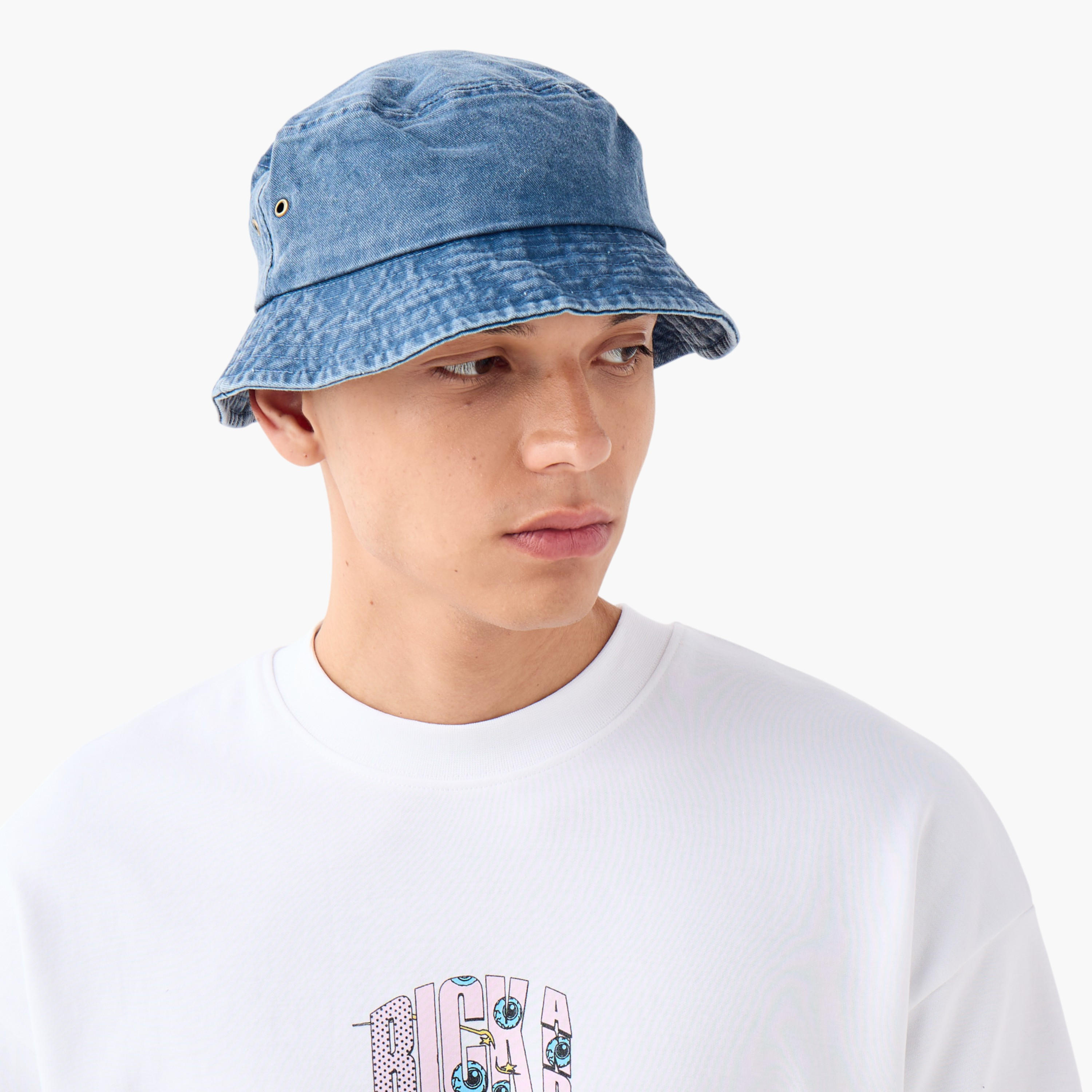 Lee Cooper Denim Bucket Hat-men-caps-image-2