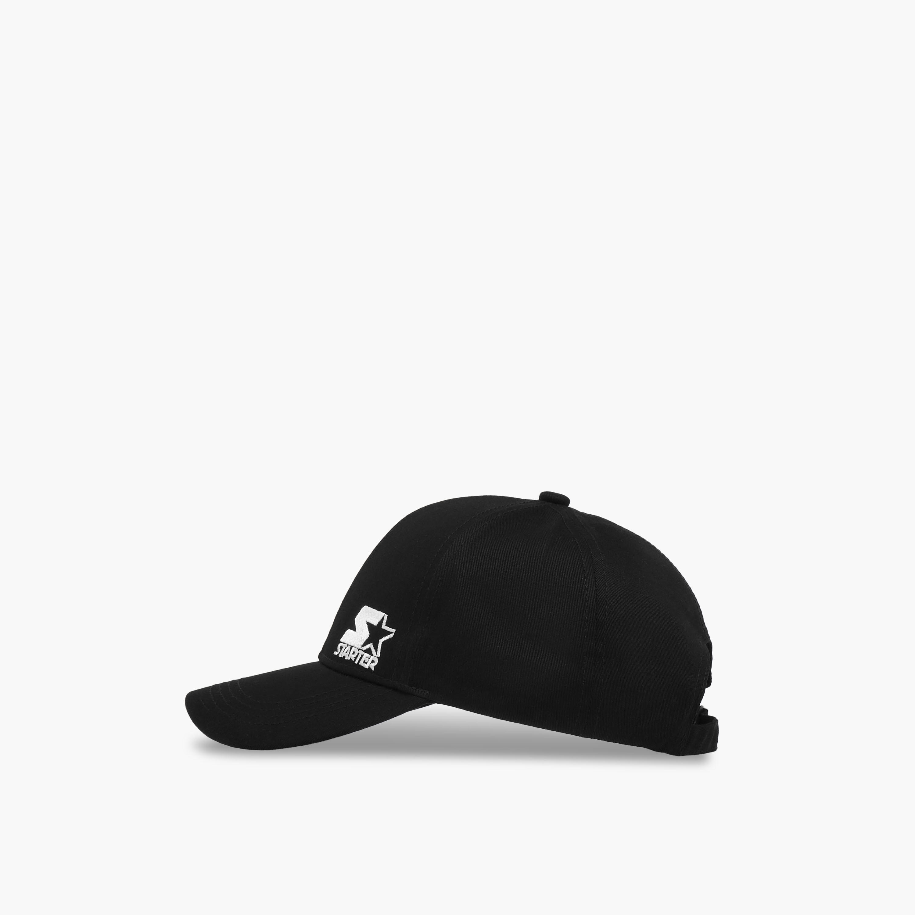 Starter Logo Embroidered Cap with Buckled Strap Closure-men-caps-image-4