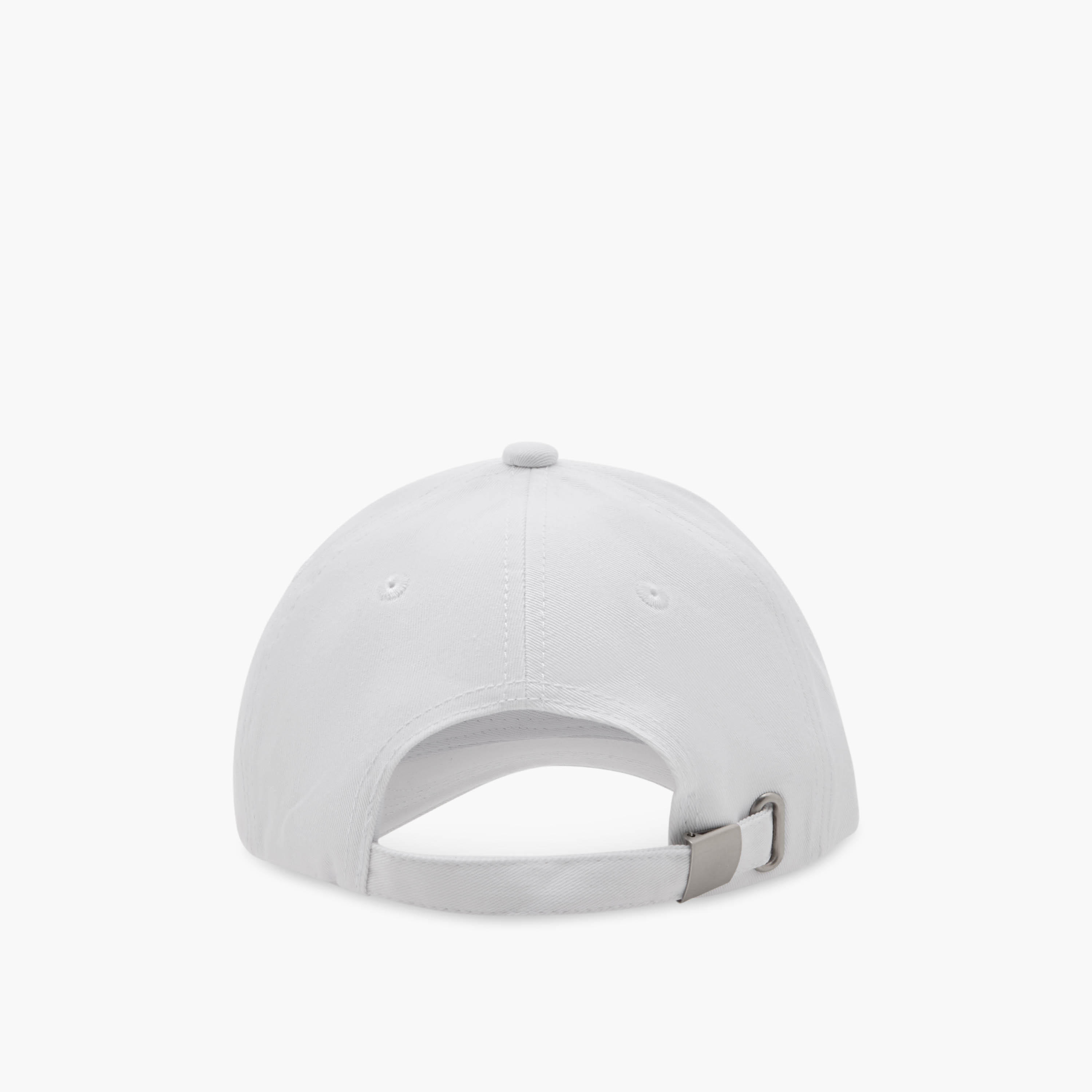 Kappa Logo Embroidered Cap with Buckled Strap Closure-men-caps-image-5