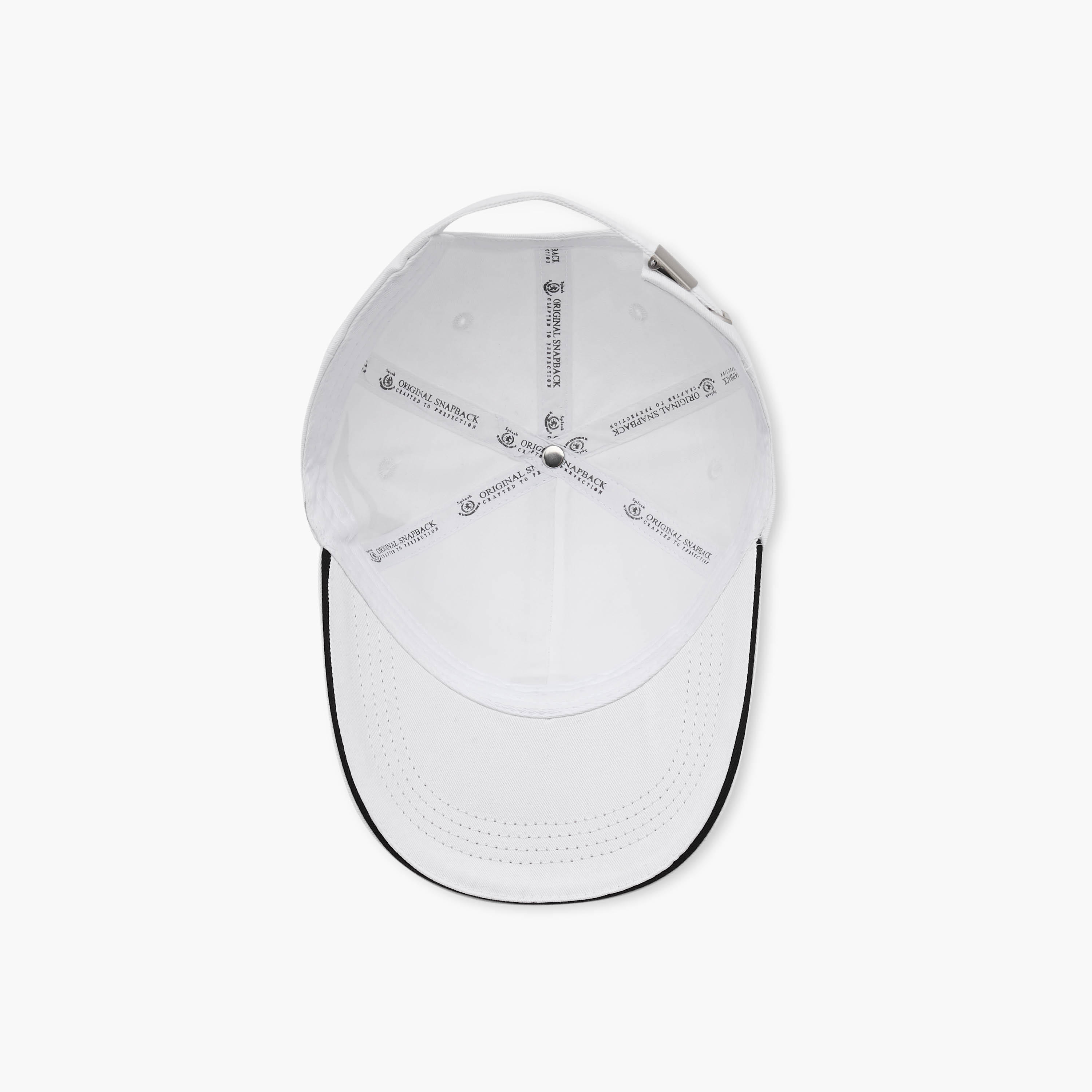 Kappa Logo Embroidered Cap with Buckled Strap Closure-men-caps-image-8