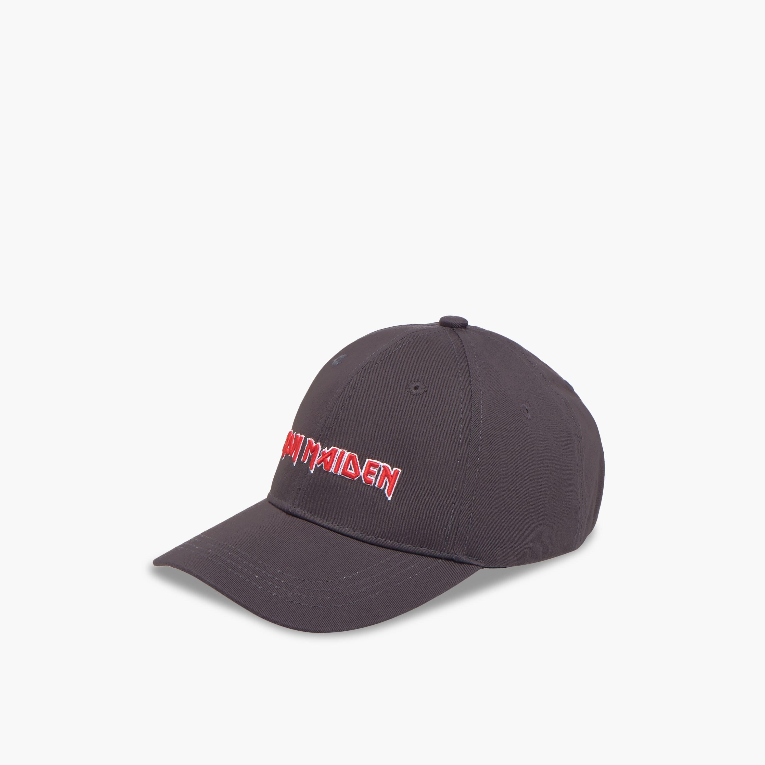 Iron Maiden Embroidered Cap with Buckled Strap Closure-men-caps-image-3