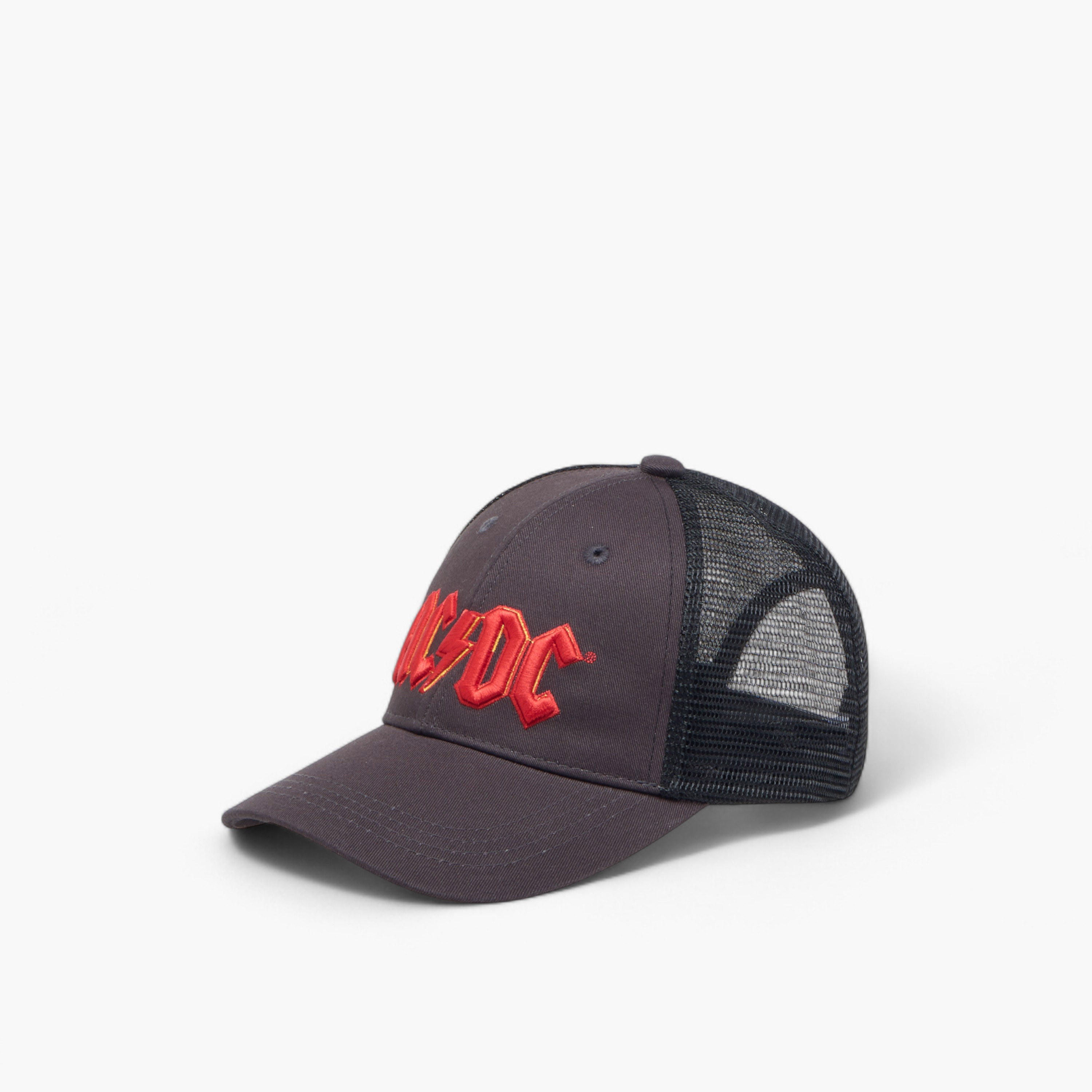 ACDC Men Trucker Cap with Buckled Strap Closure-men-caps-image-3