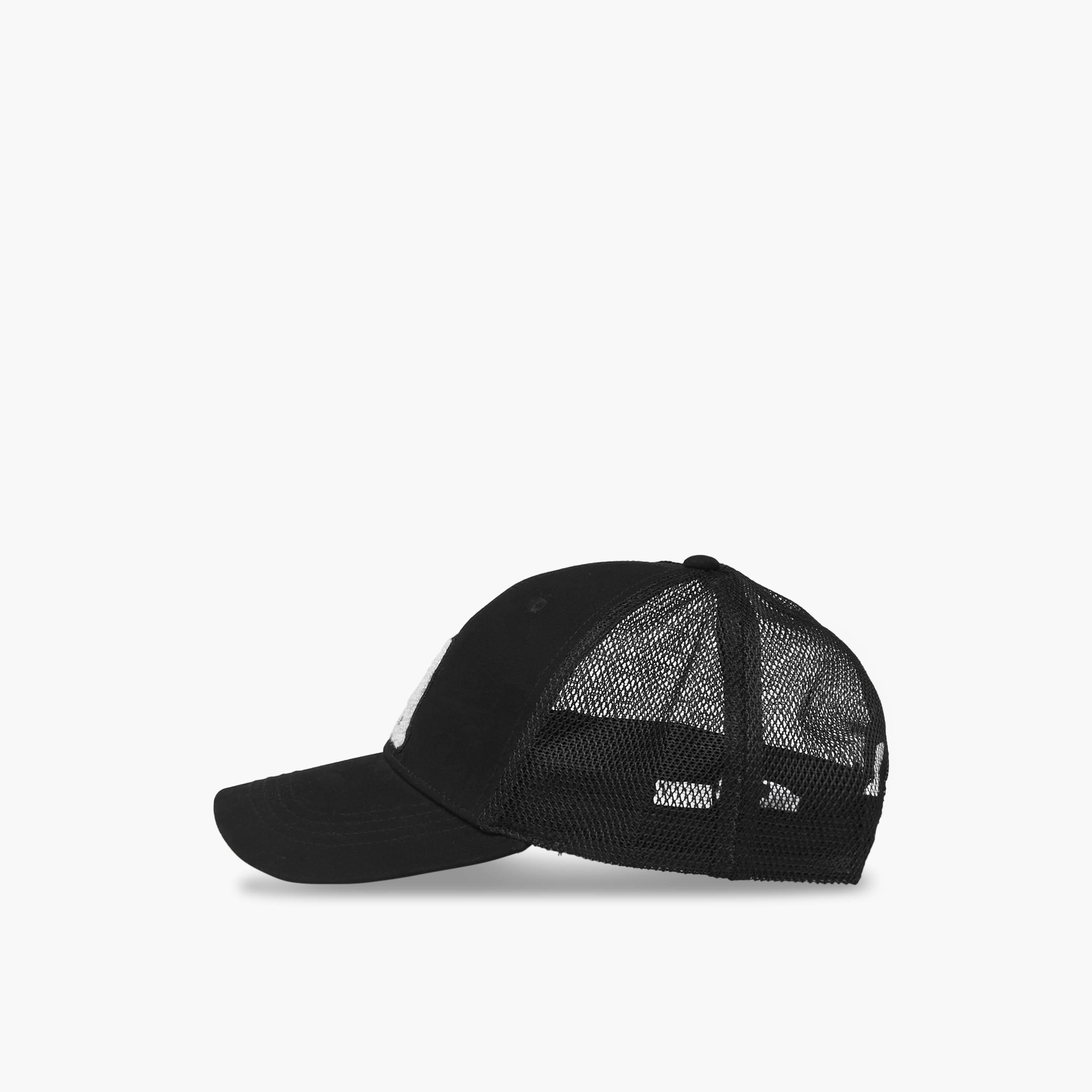 LA Embroidered Cap with Snap Back Closure-men-caps-image-4