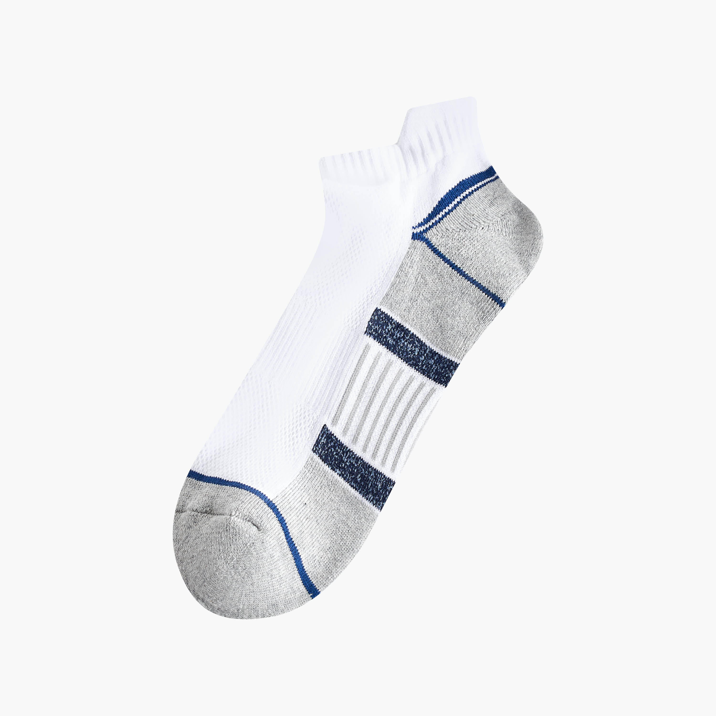 Set of 3 - Printed Ankle Length Half Terry Socks-men-socks-image-2