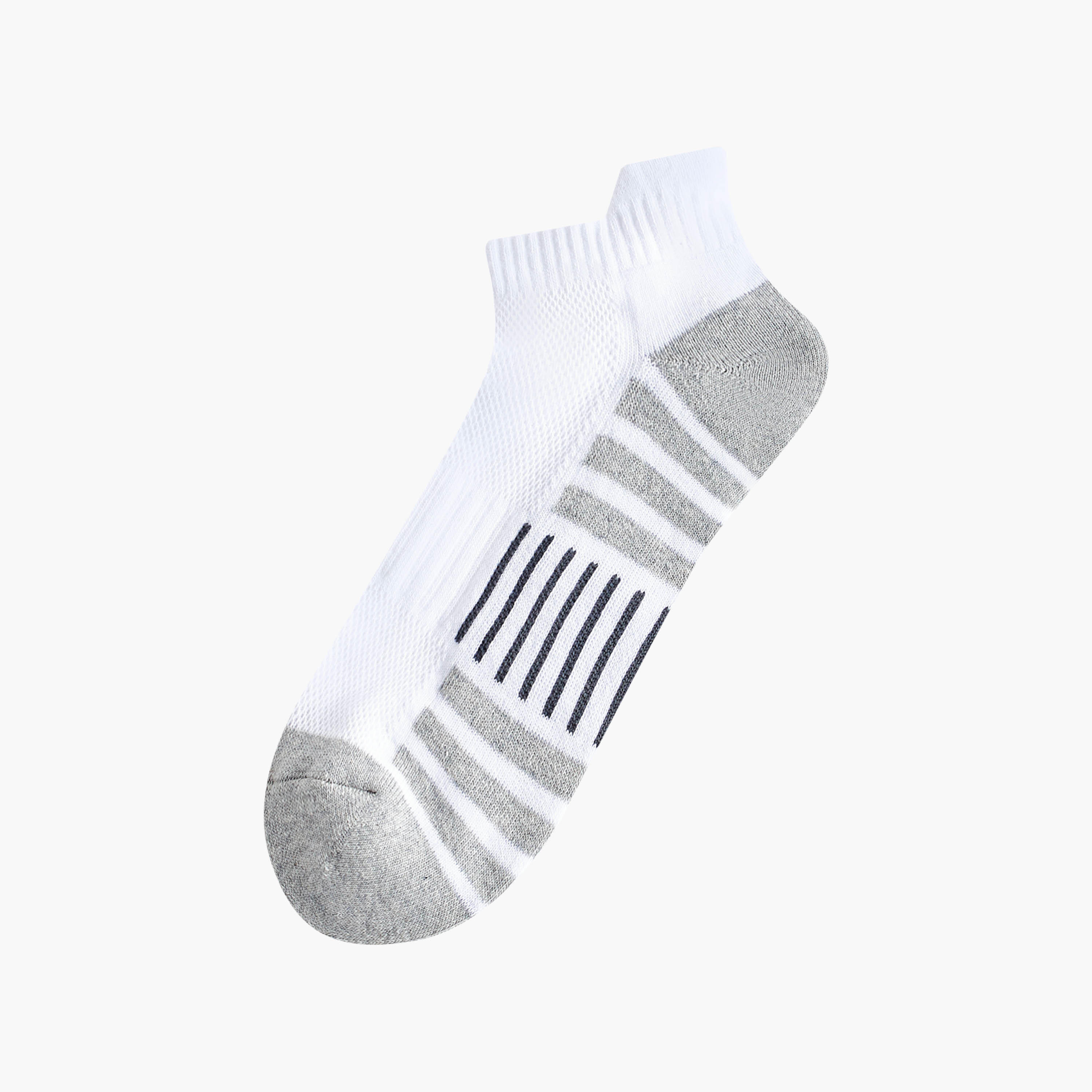 Set of 3 - Printed Ankle Length Half Terry Socks-men-socks-image-2