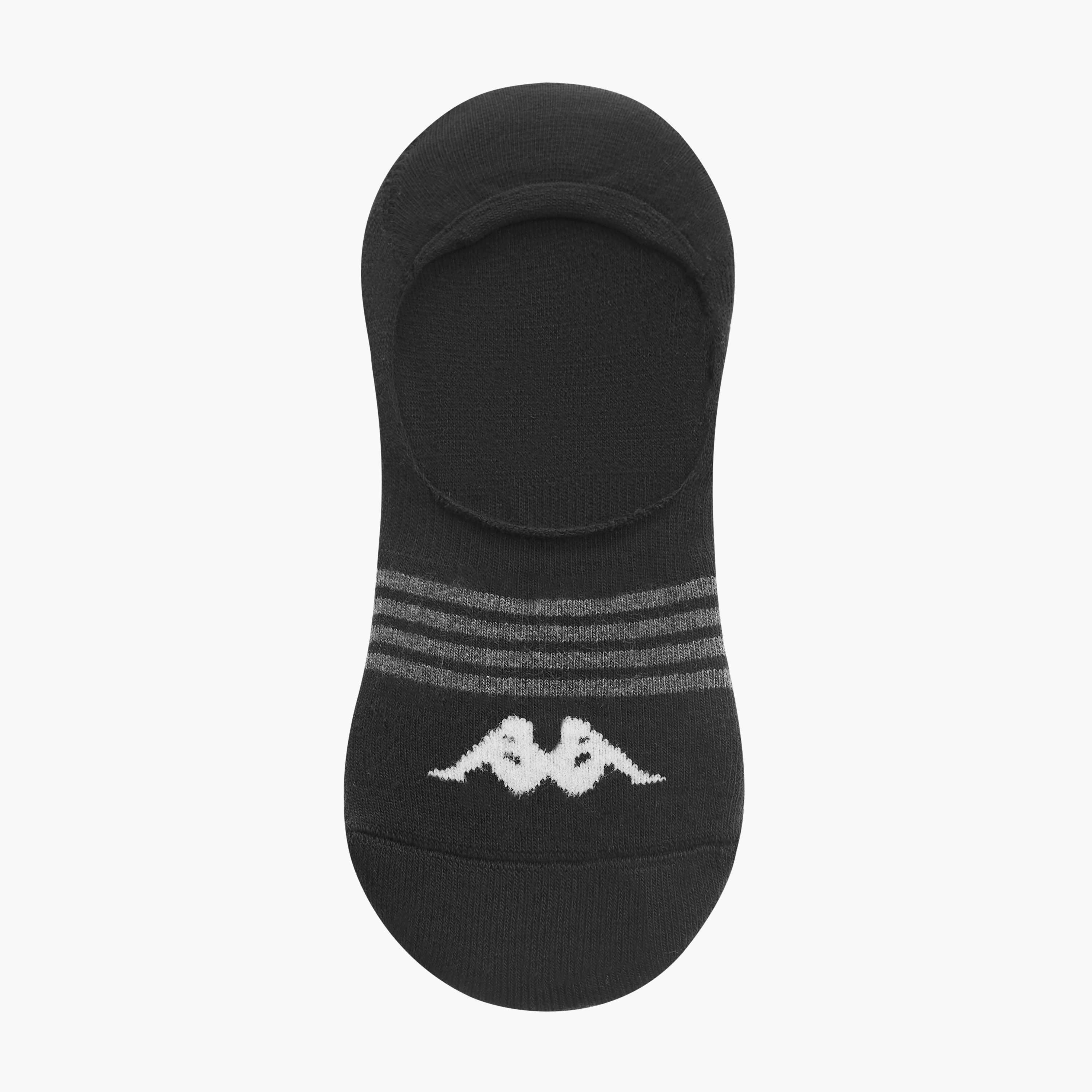 جوارب غير مرئية بحماية من البكتيريا وتفاصيل الشعار من كابا - طقم من 3 أزواج-men-socks-image-2