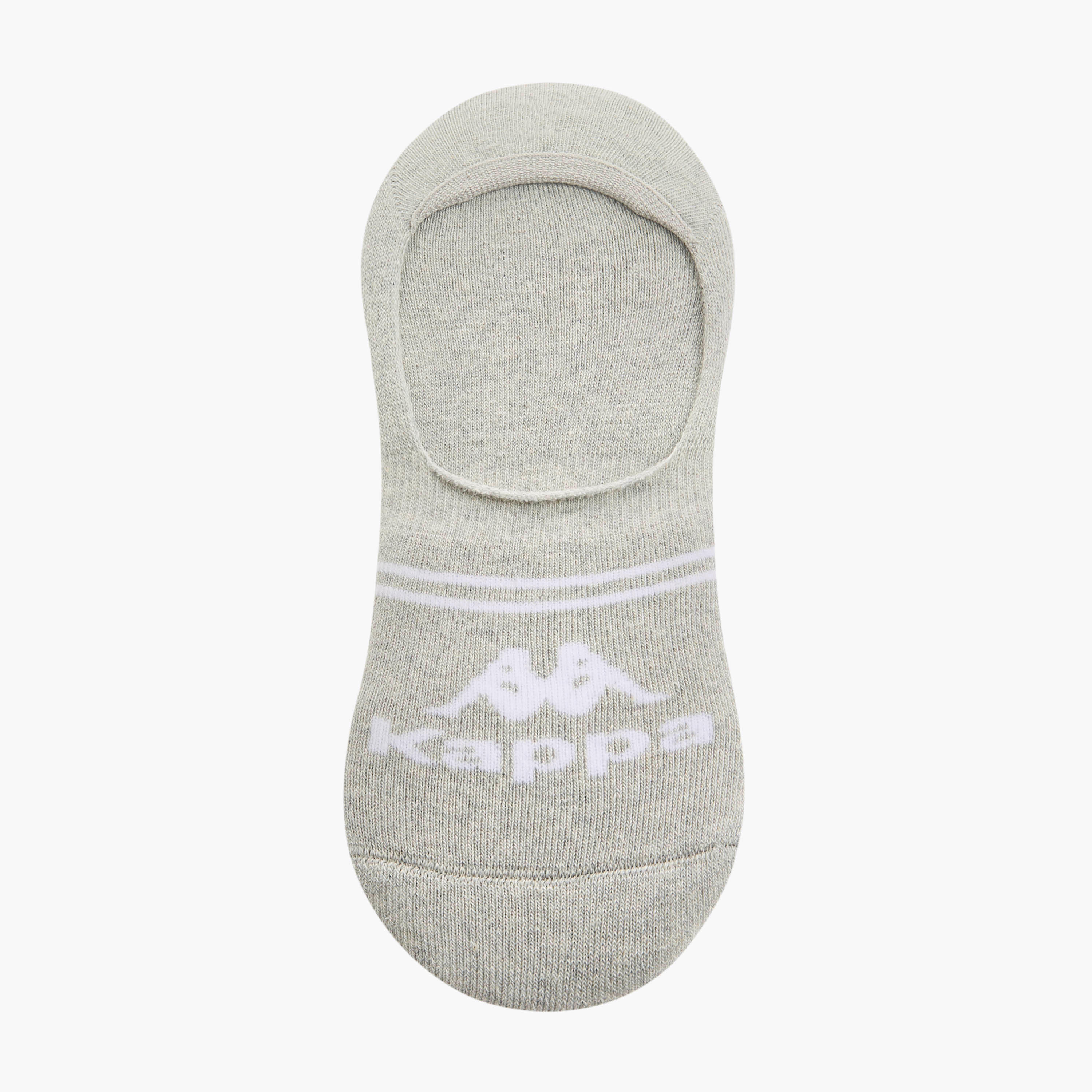 جوارب غير مرئية بحماية من البكتيريا وتفاصيل الشعار من كابا - طقم من 3 أزواج-men-socks-image-2