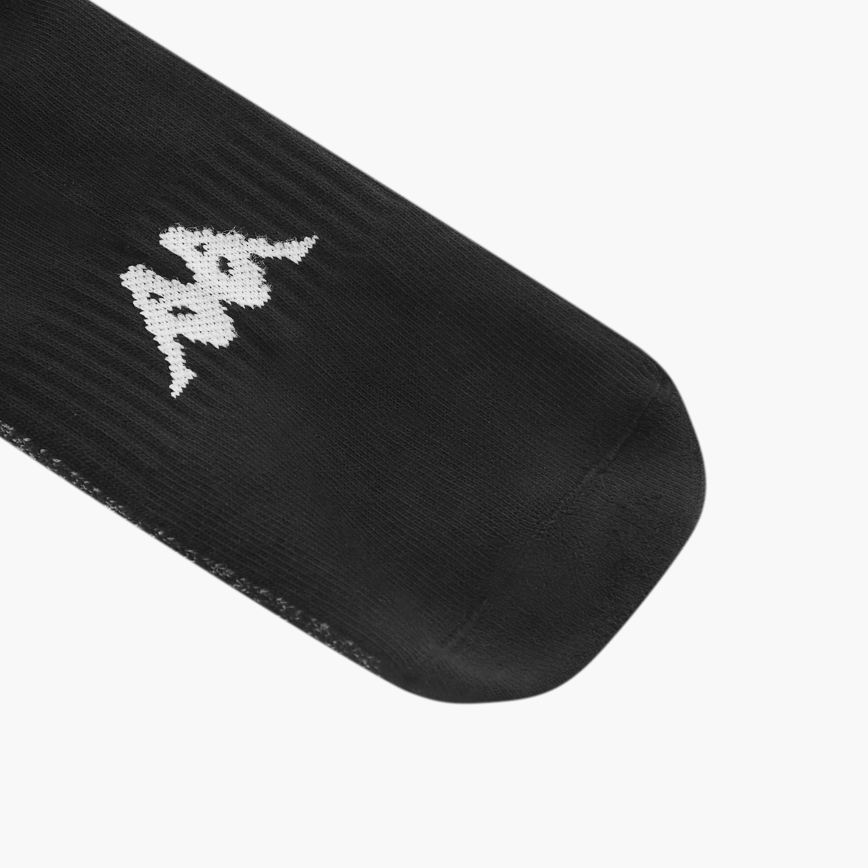 جوارب نصف تيري بطول الكاحل وحماية من البكتيريا وطبعات الشعار من كابا - طقم من 3 أزواج-men-socks-image-3