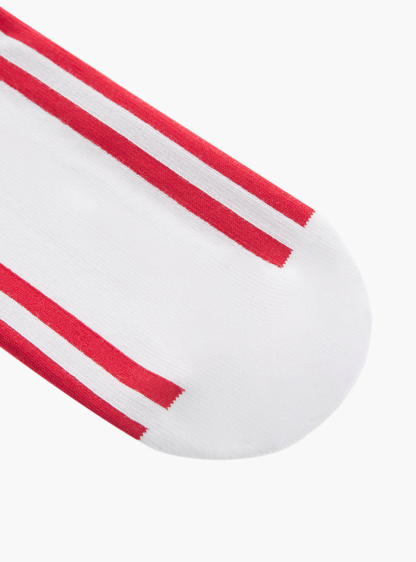 Set of 3 - Stripe Detail Ankle Length Socks with Antibacterial Protection-men-socks-image-3